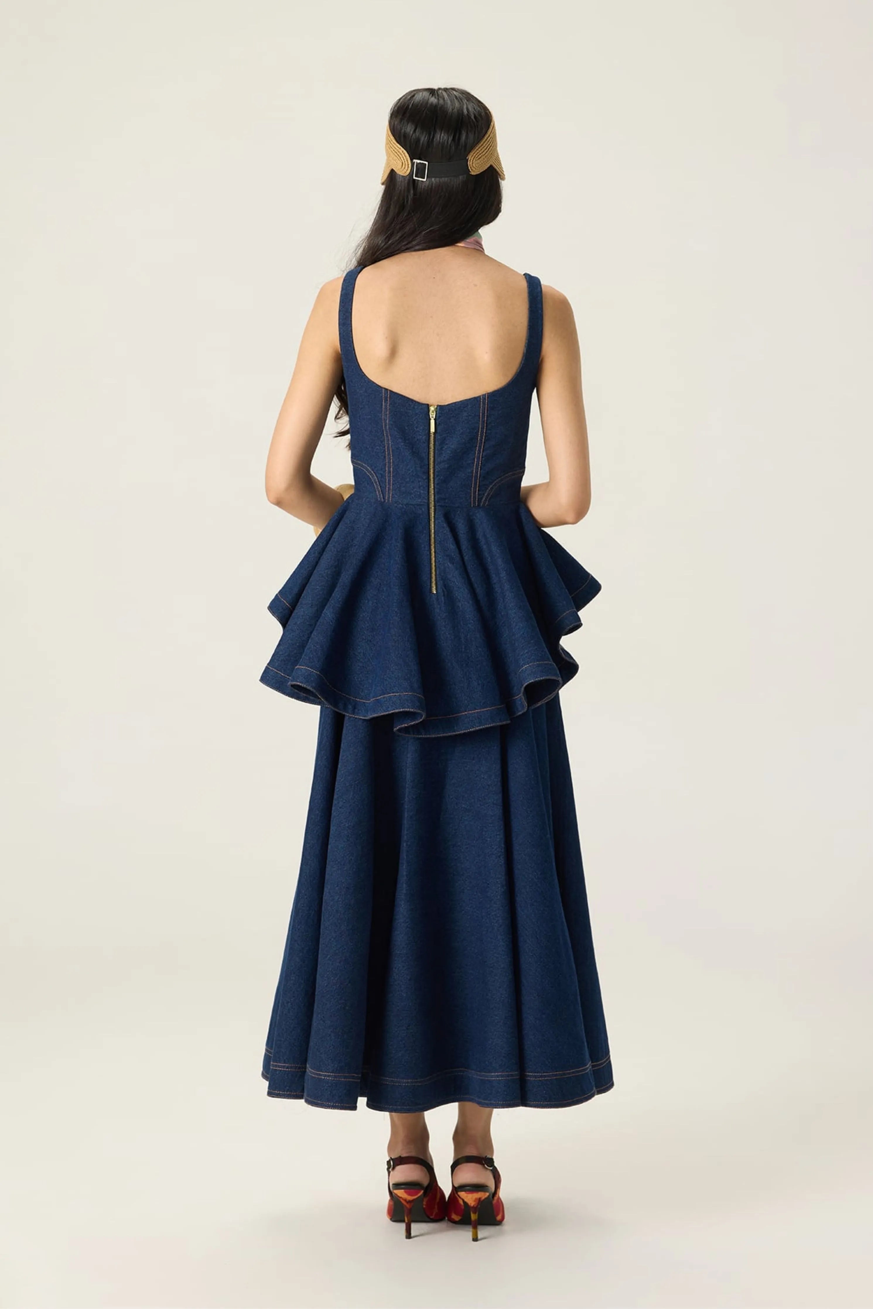 Peni Blouse With Lyro Skirt