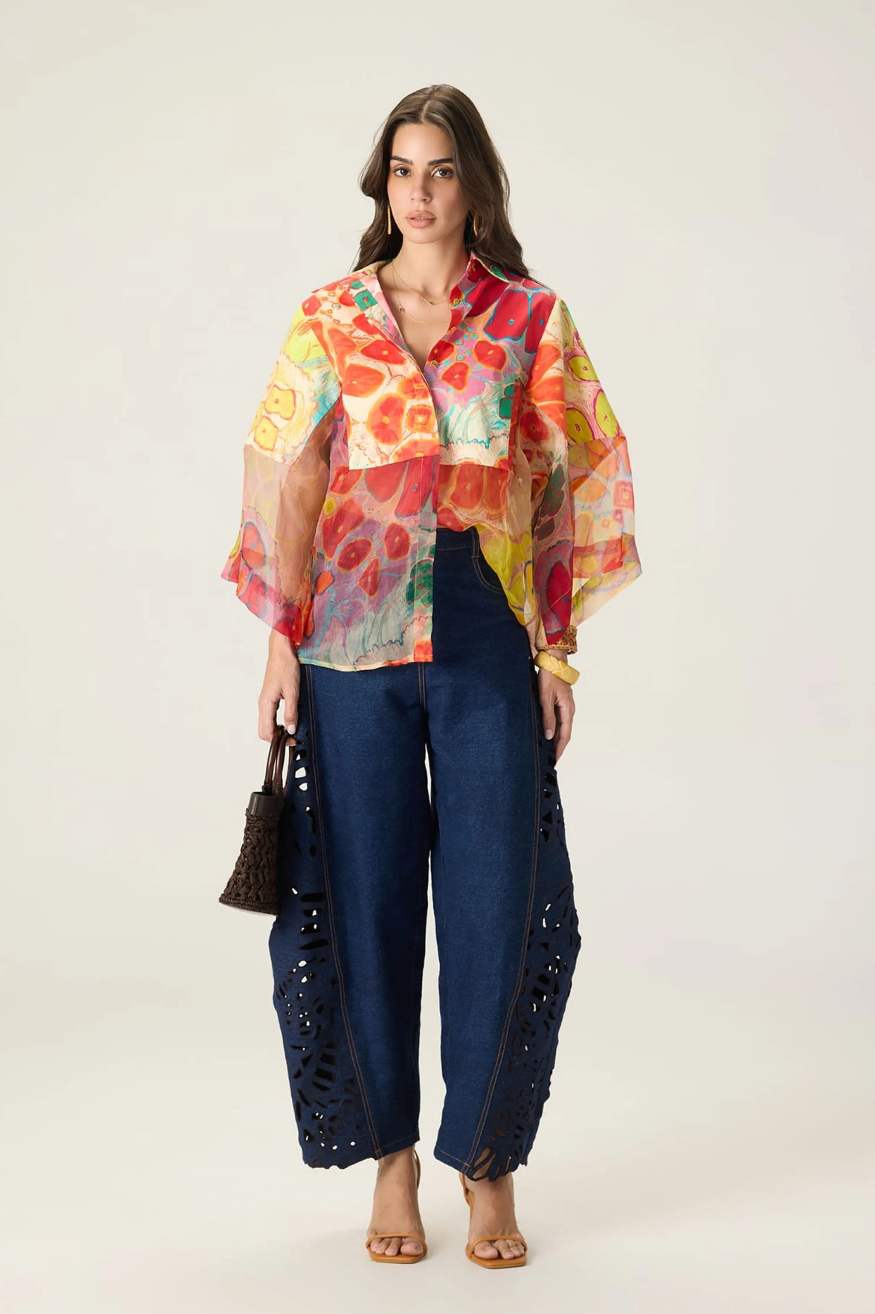 Bellamy Shirt With  Bex Jeans