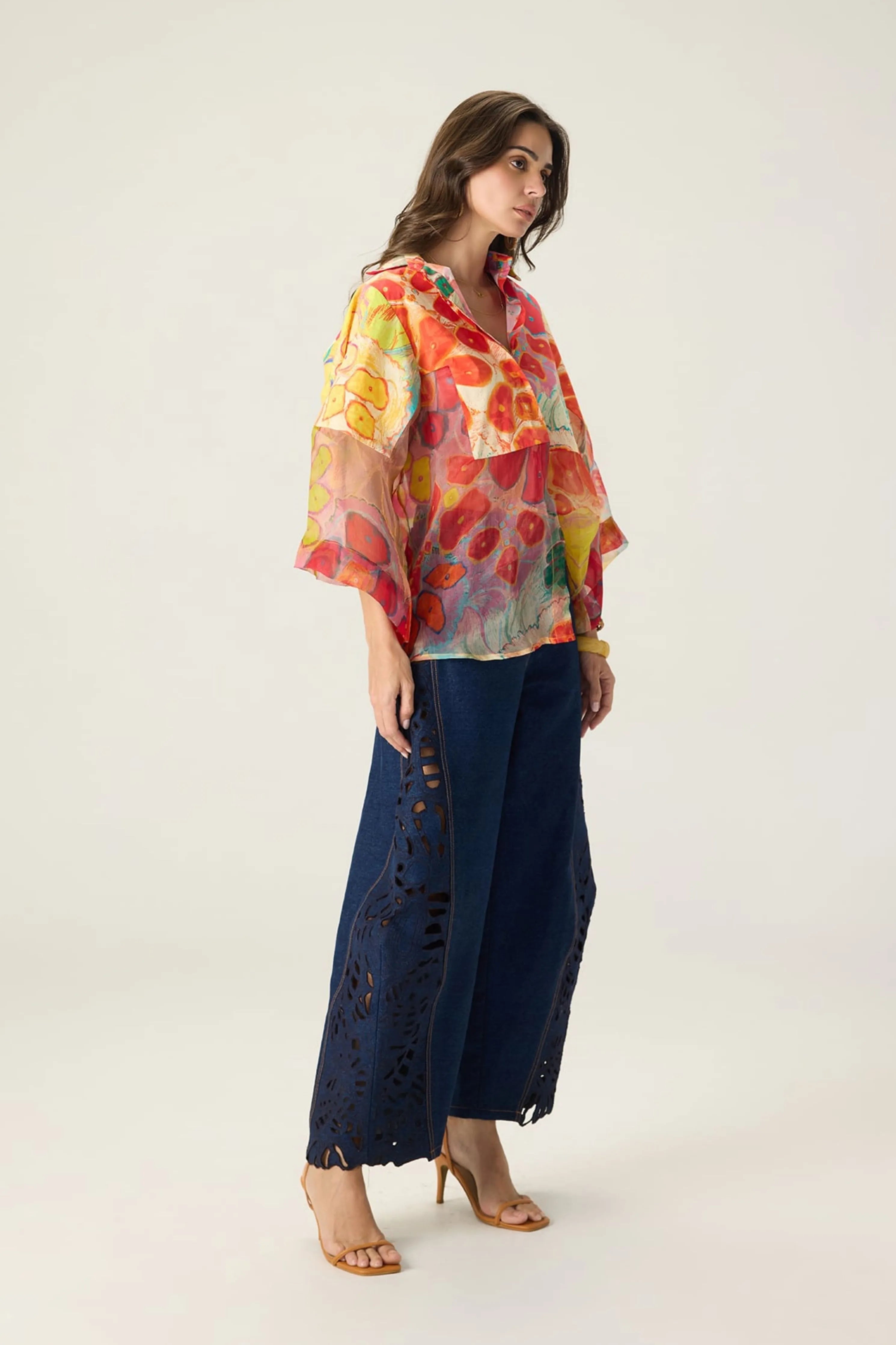 Bellamy Shirt With  Bex Jeans