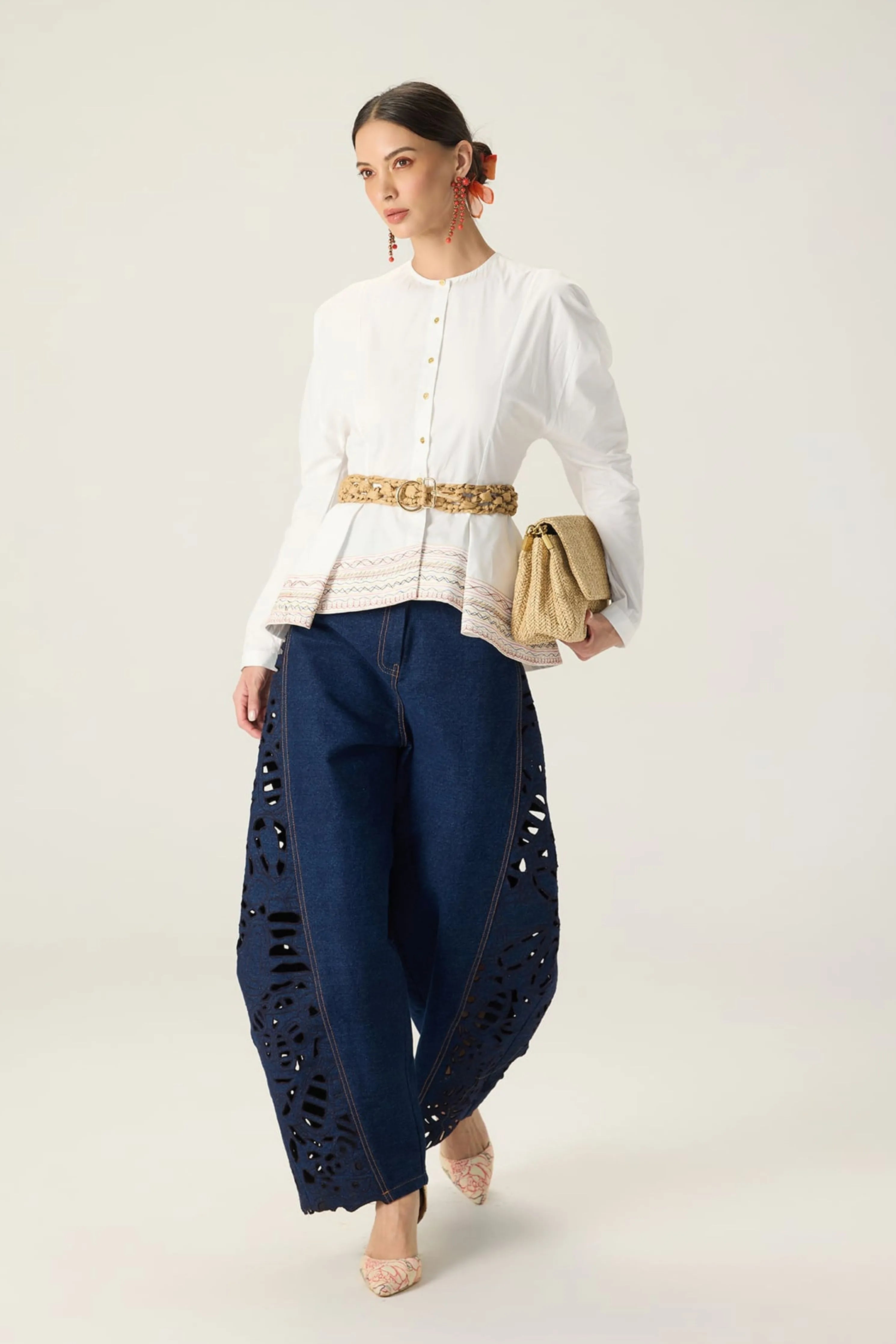 Logan Blouse With  Bex Jeans