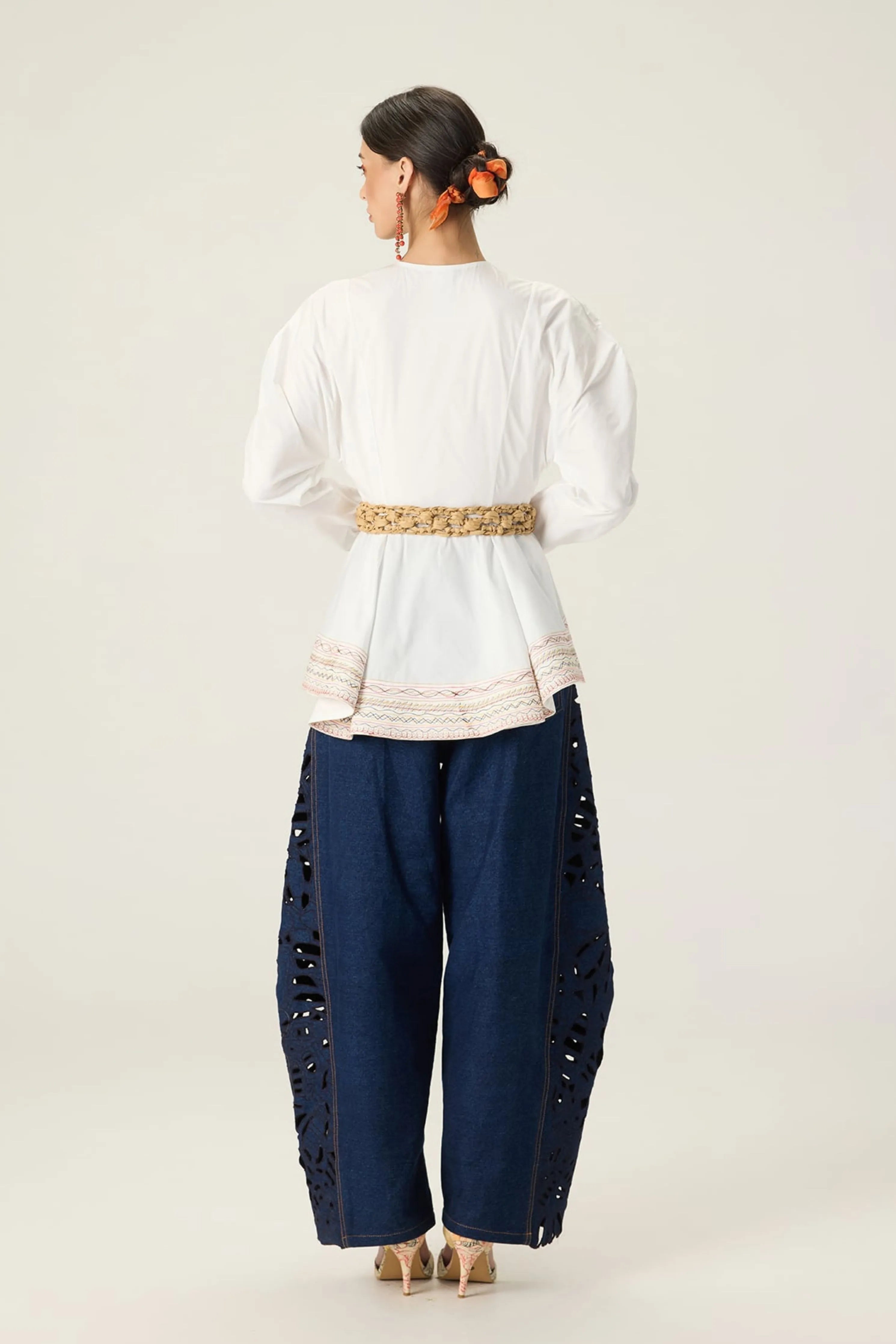 Logan Blouse With  Bex Jeans