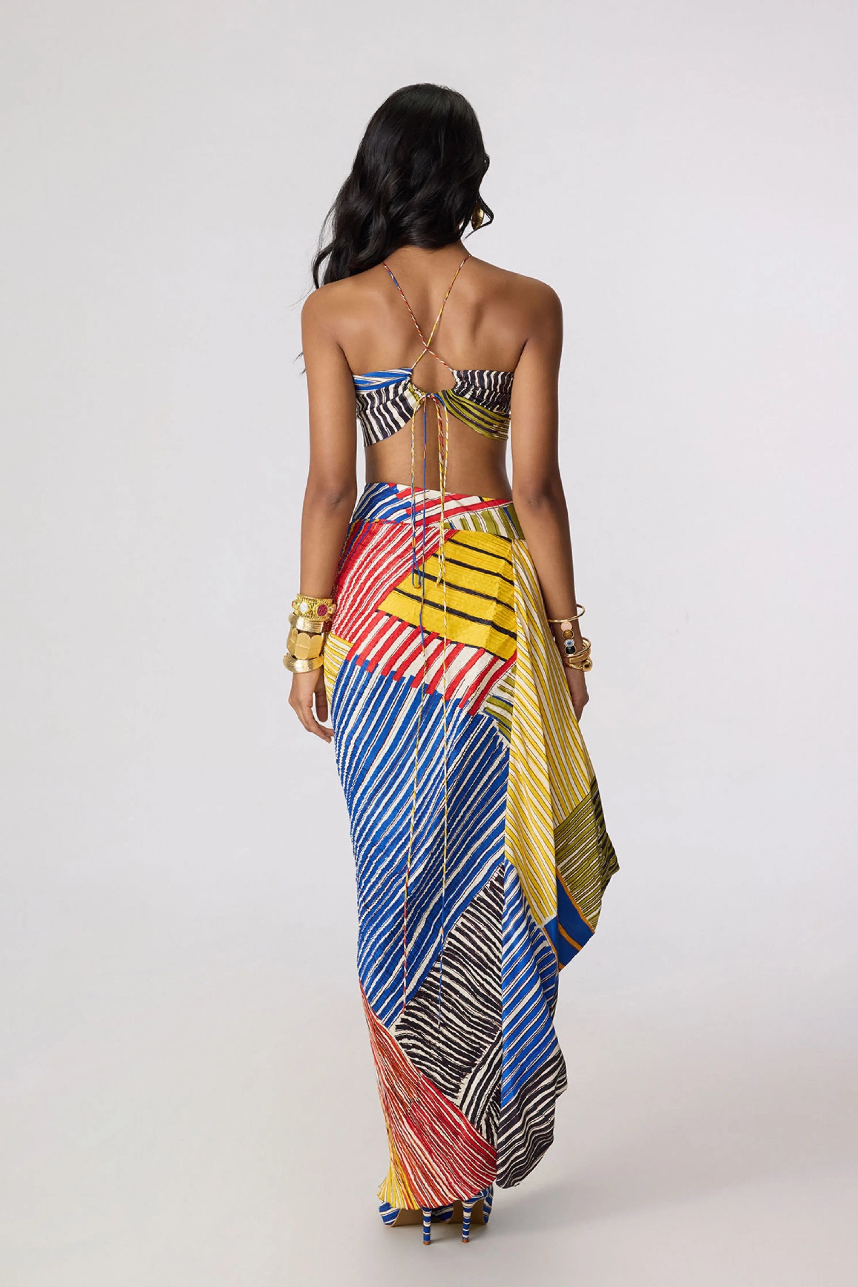 Keha Blouse With Keha Skirt