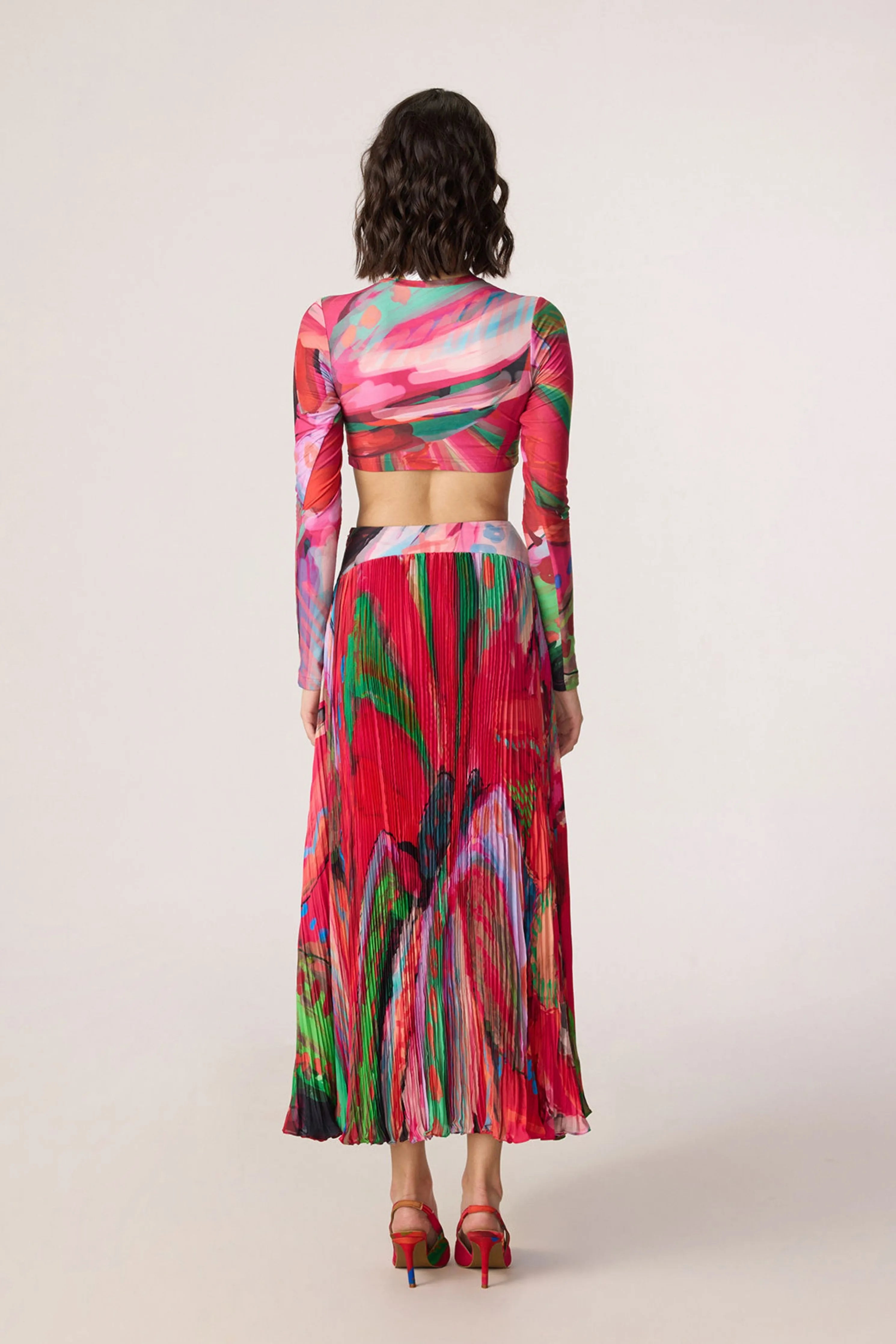 Zavi Blouse  With Zora Skirt