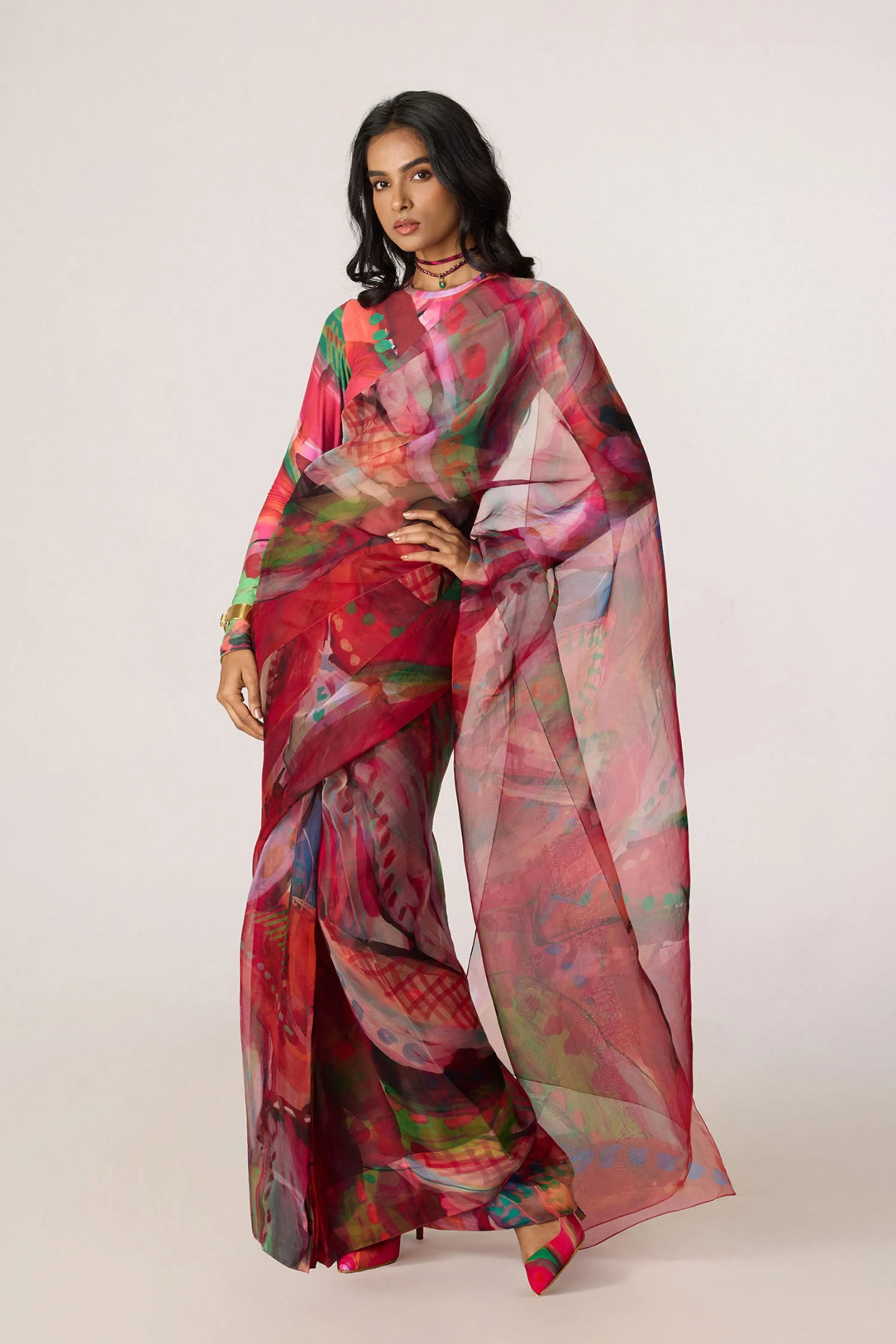 Zavi Blouse  With Agatha Sari