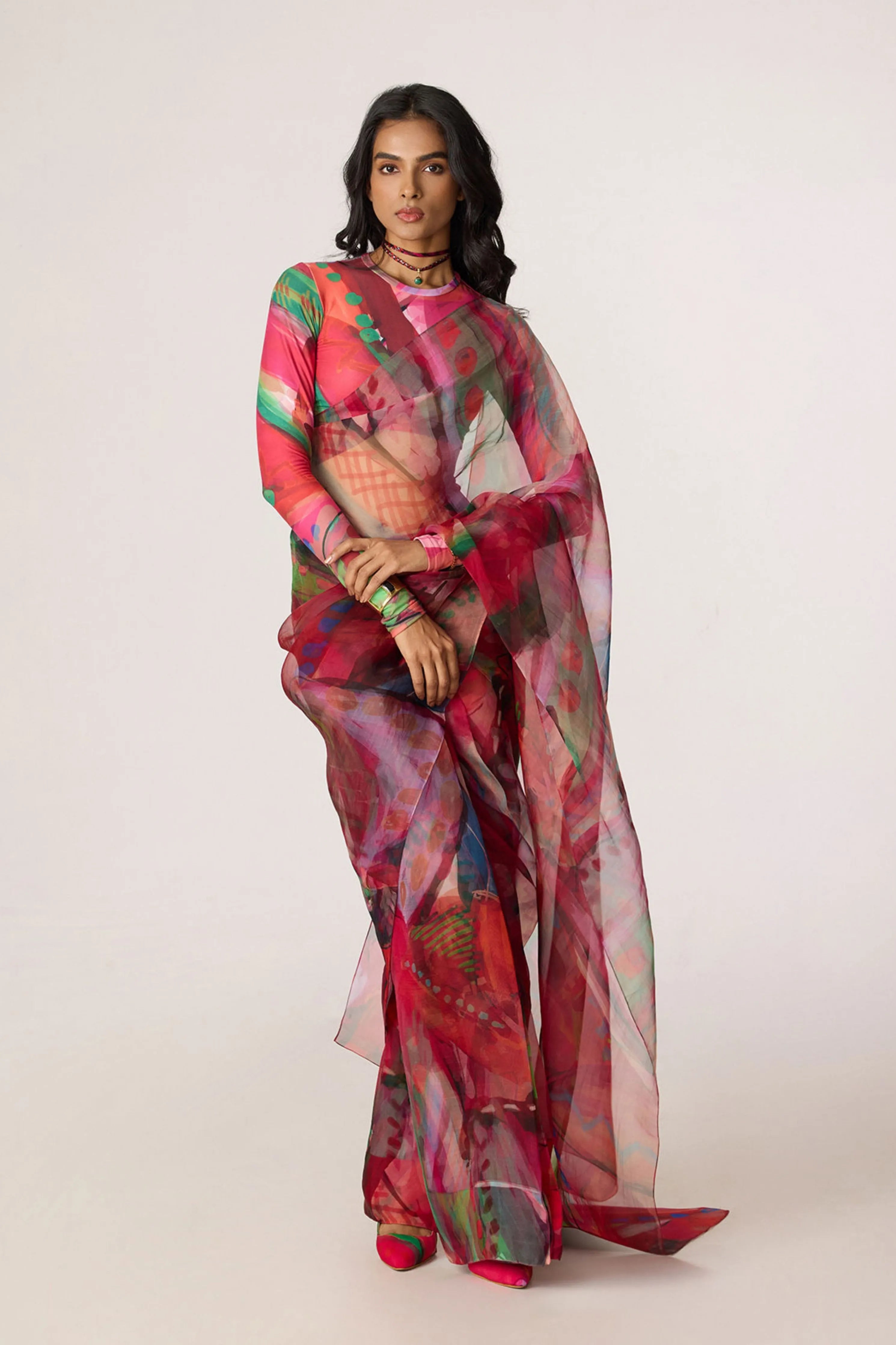 Zavi Blouse  With Agatha Sari