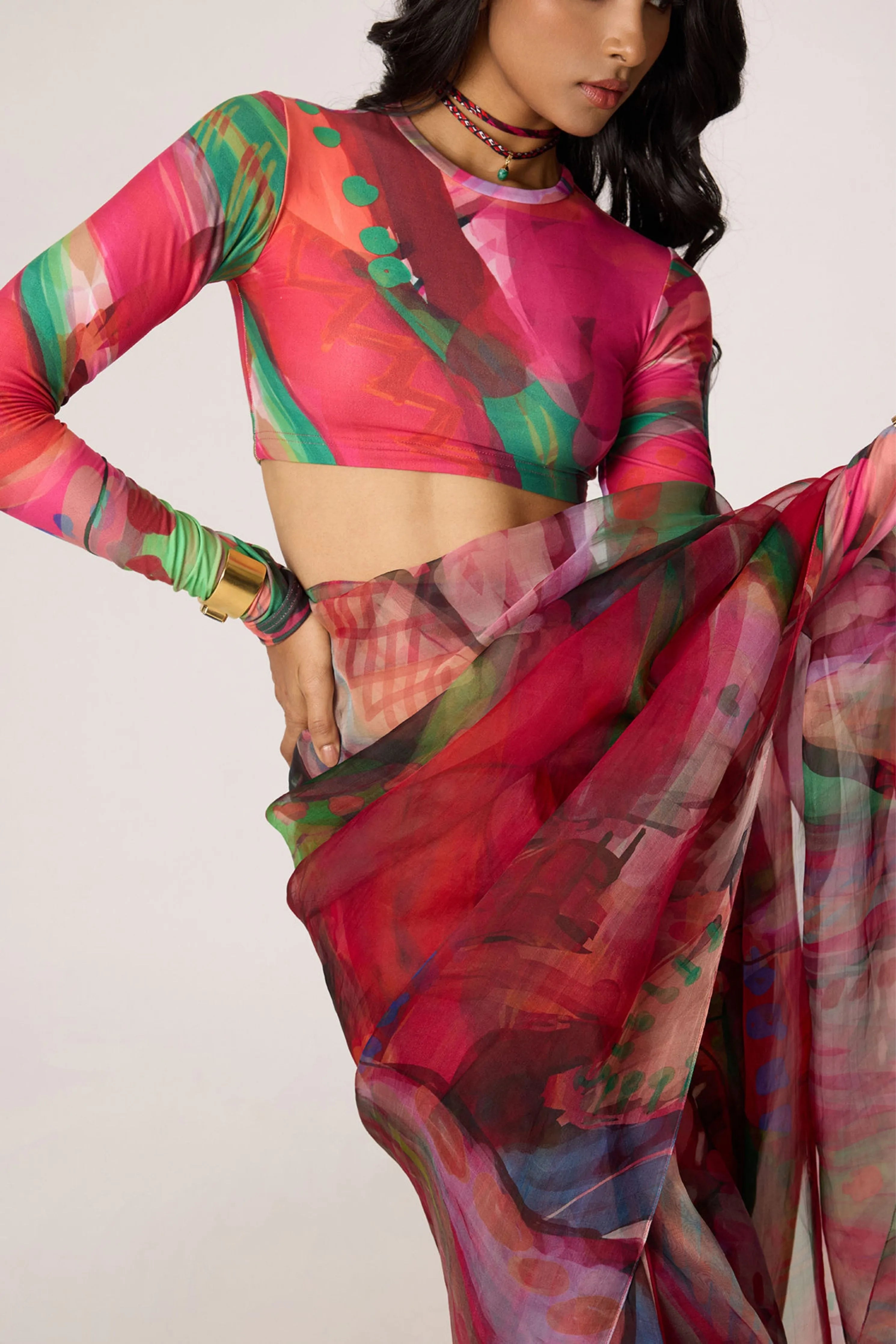 Zavi Blouse  With Agatha Sari