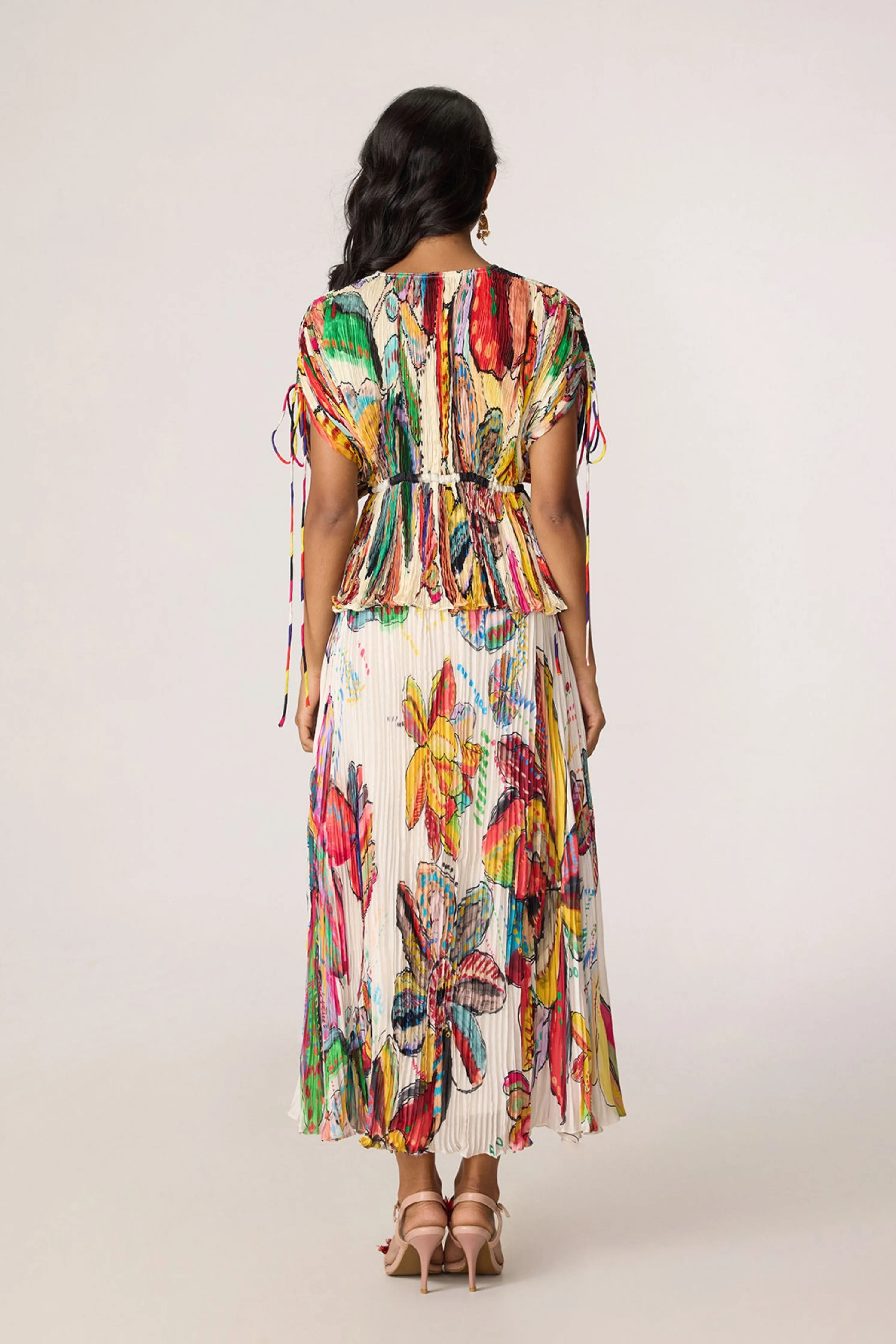 Monica Blouse With  Zora Skirt