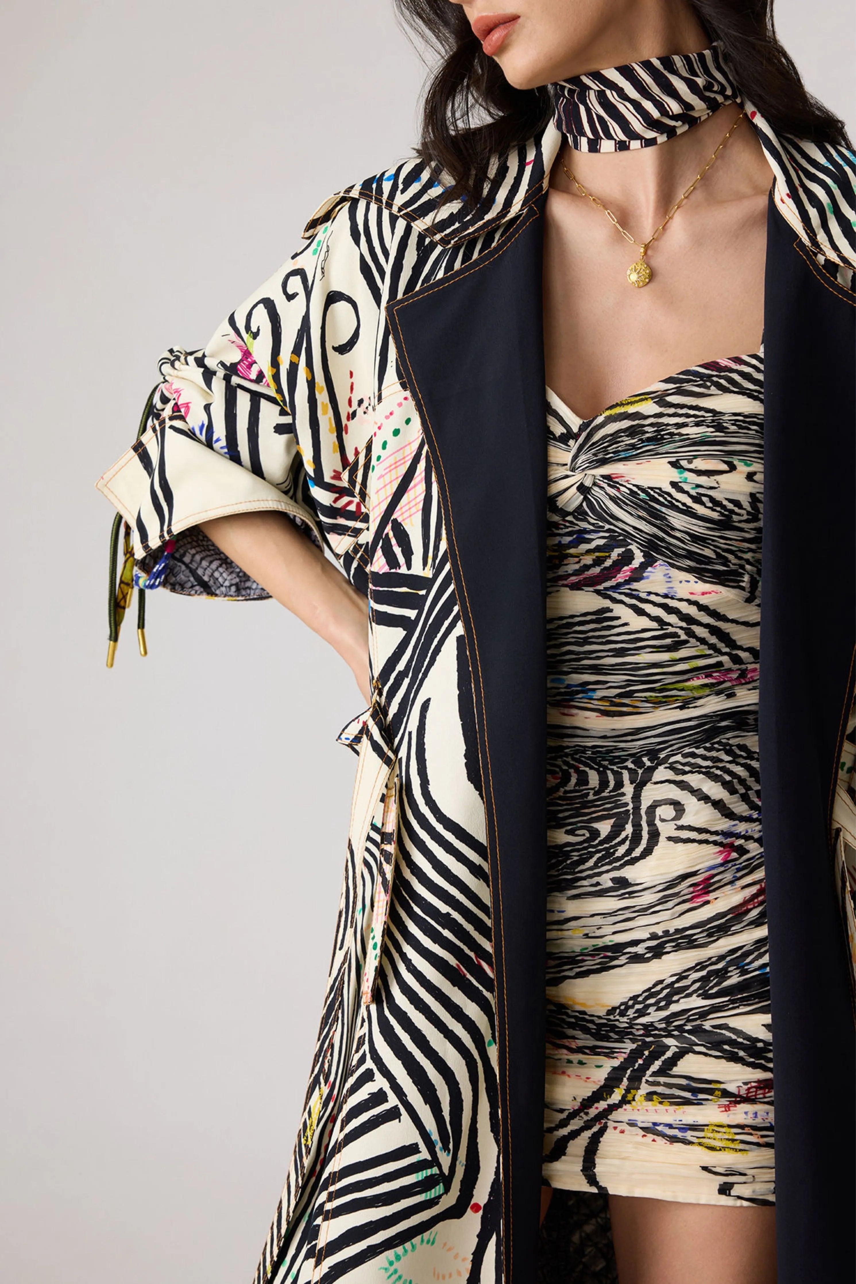 Helena Trench With Millie Dress