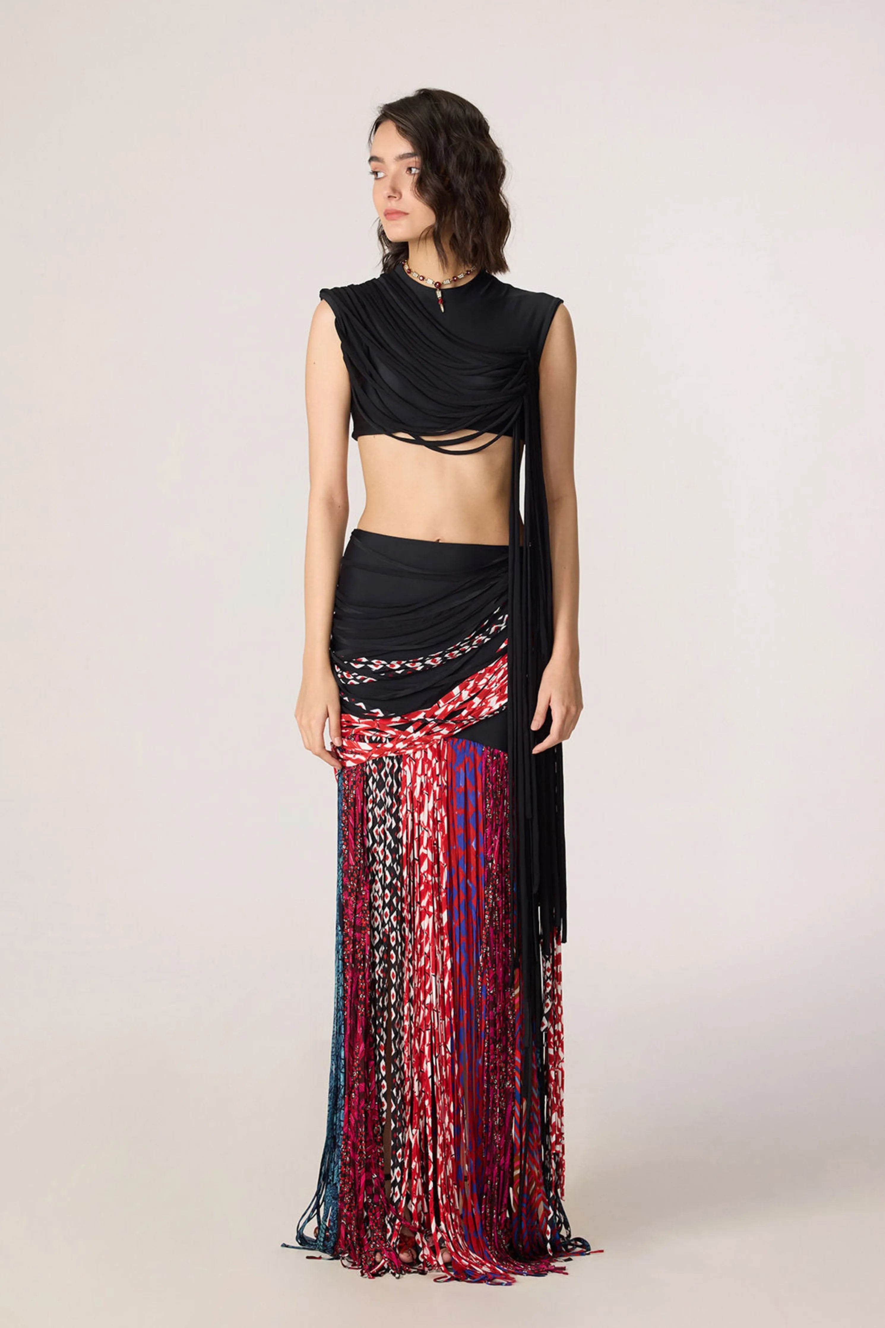 Melia Blouse With Eden Skirt