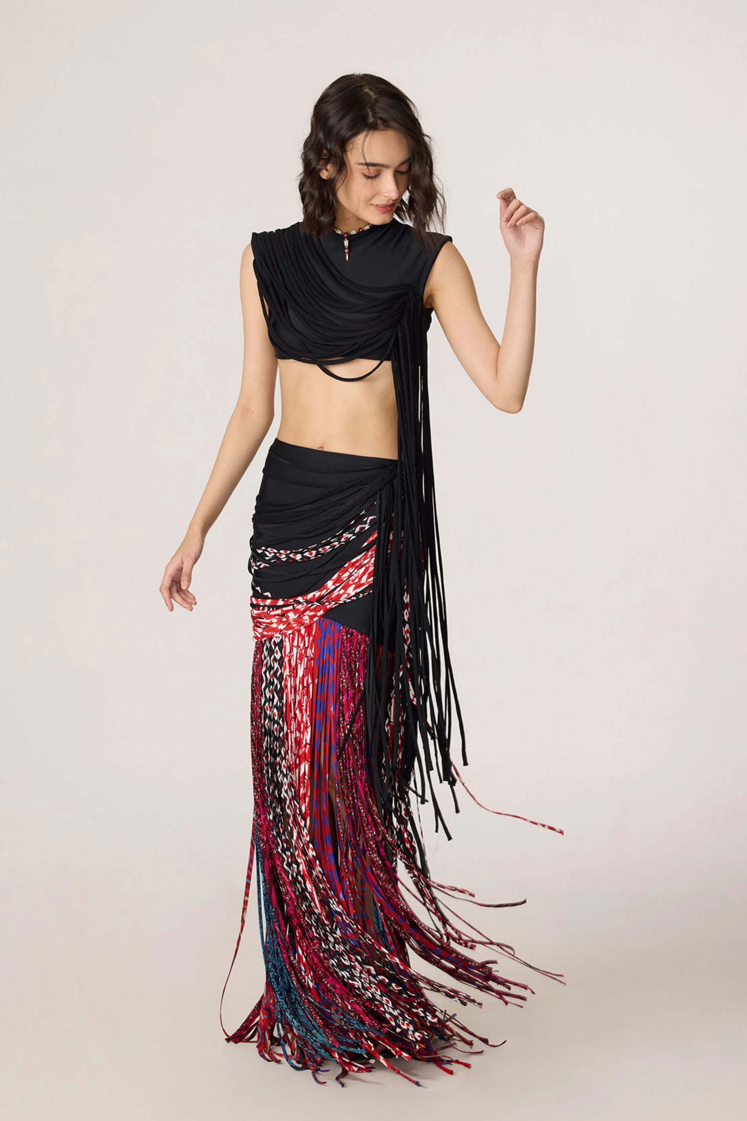 Melia Blouse With Eden Skirt