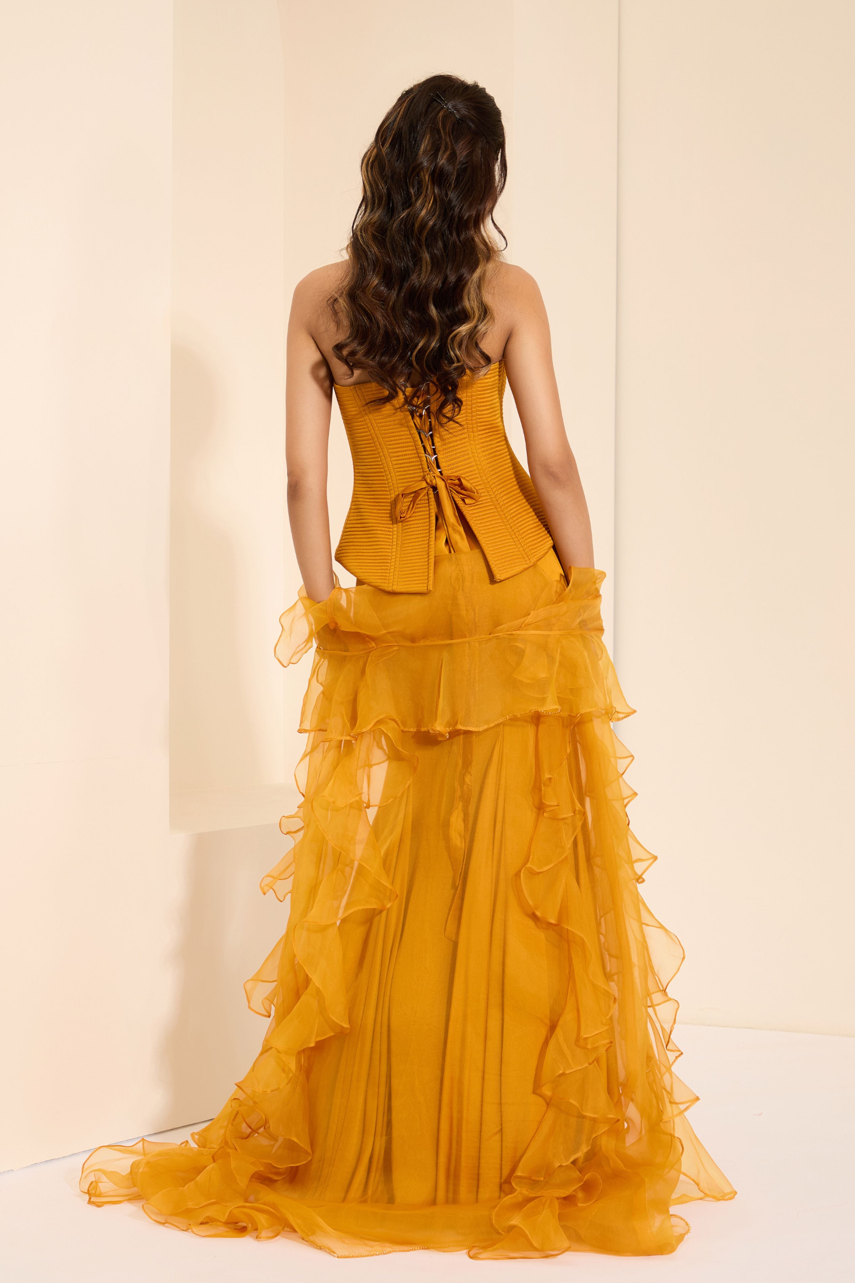 Sunset Majesty Corset and Drape Set