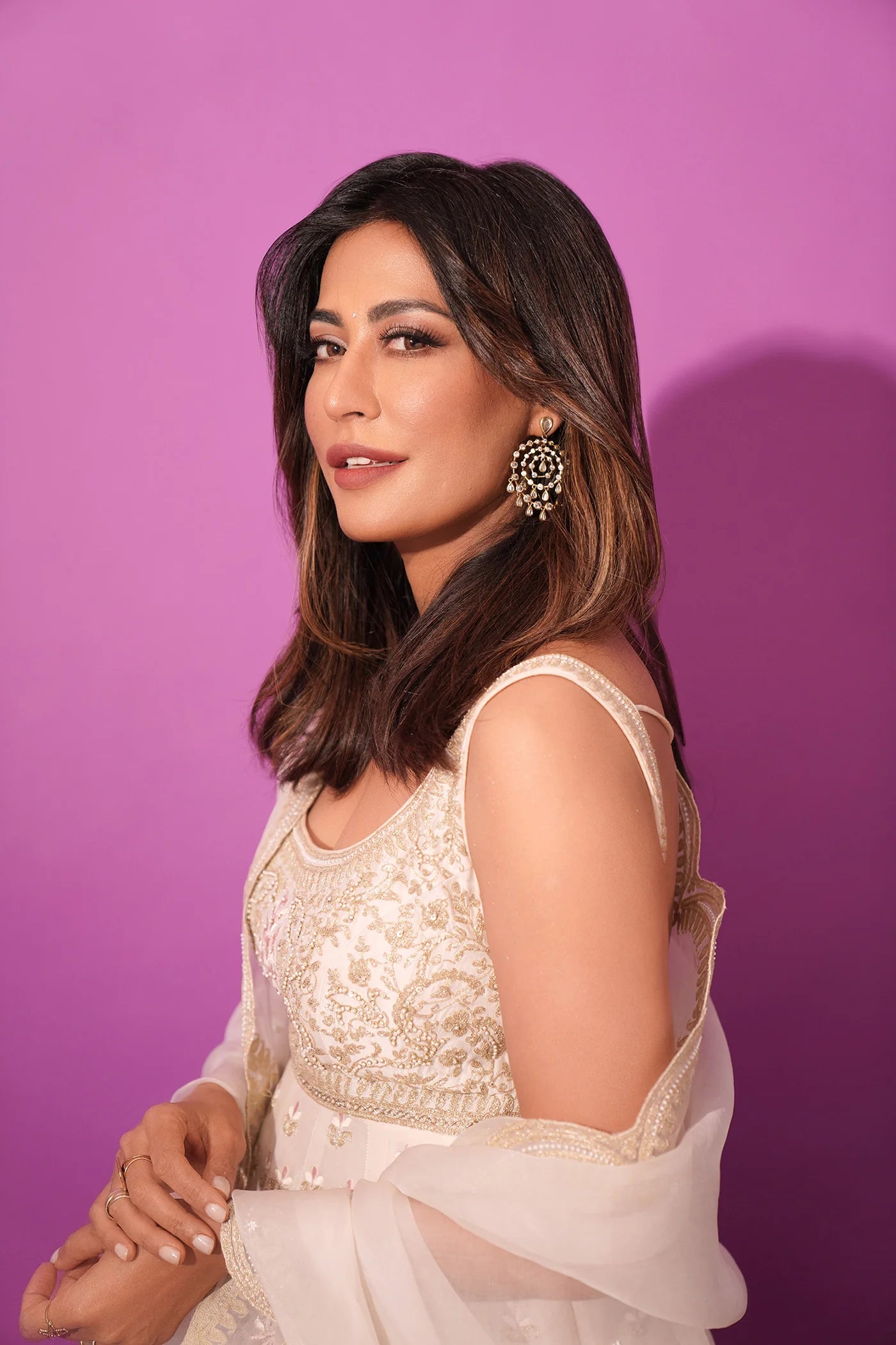 Chitrangda Singh In Wafiya  Anarkali Set