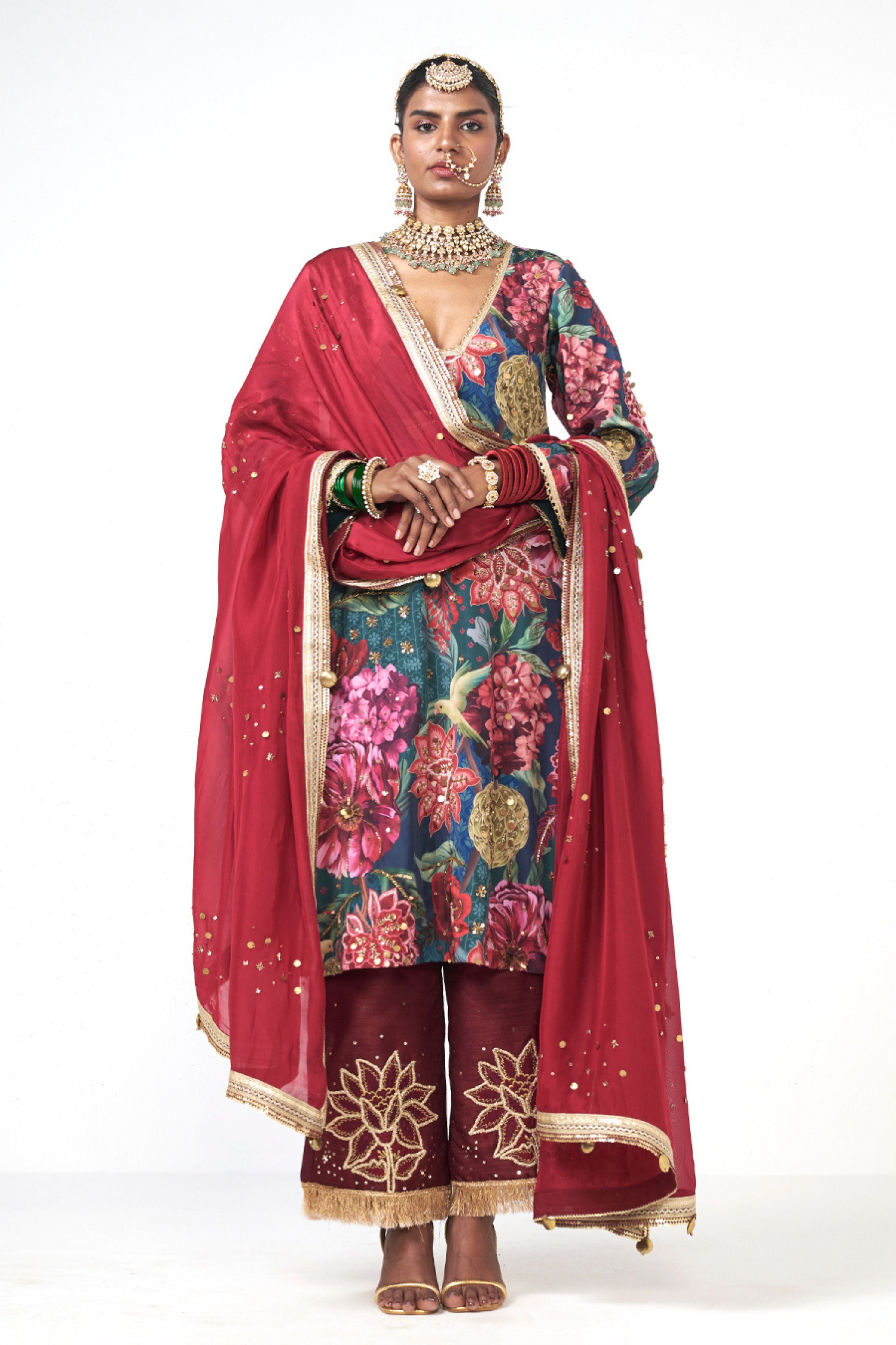 Deewani choga set
