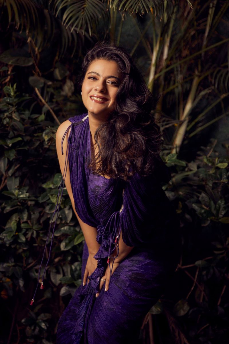 Kajol Devgan In Sari Dress