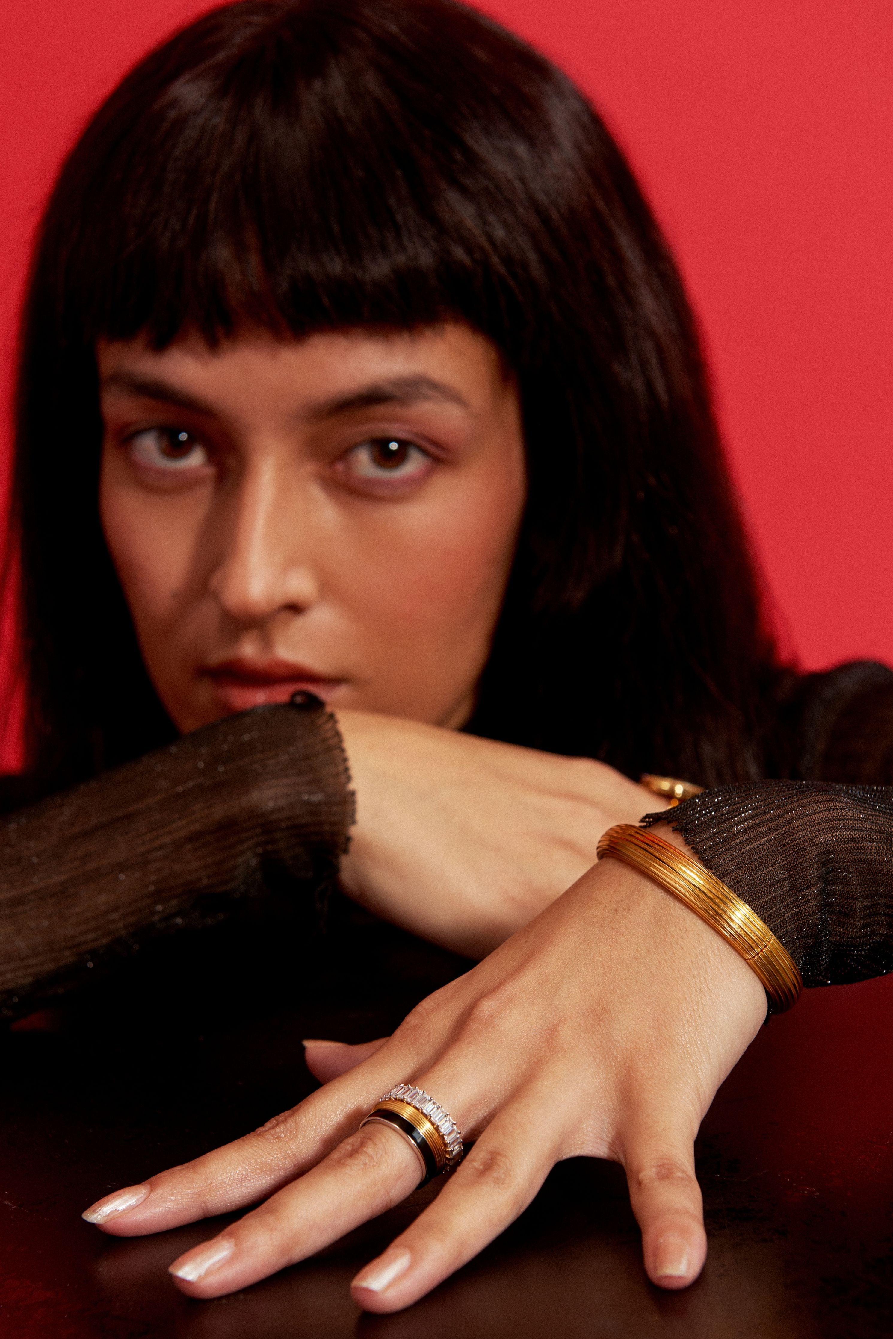 Numisma Gilded Bangle