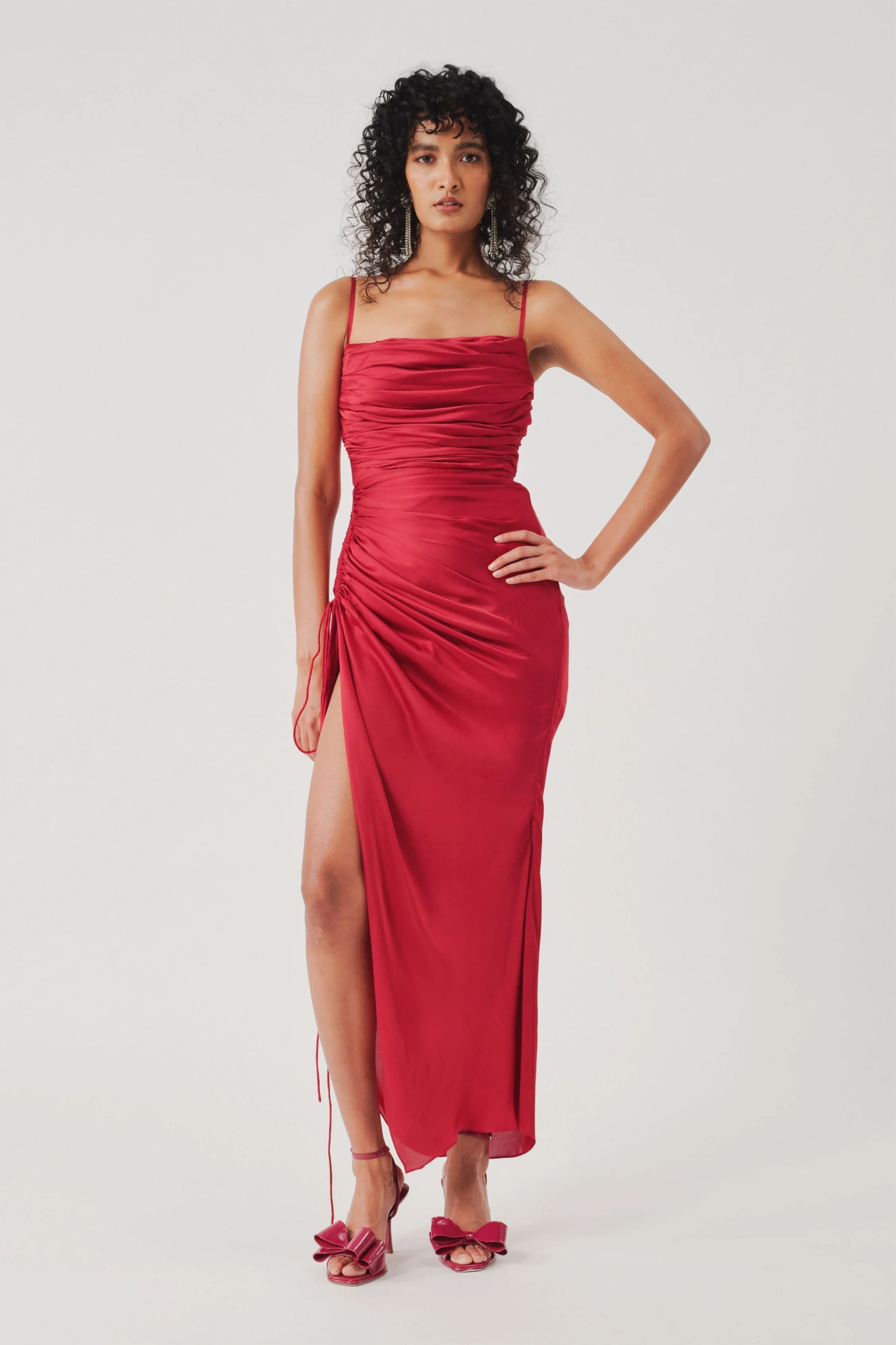 Cherry Red Dress