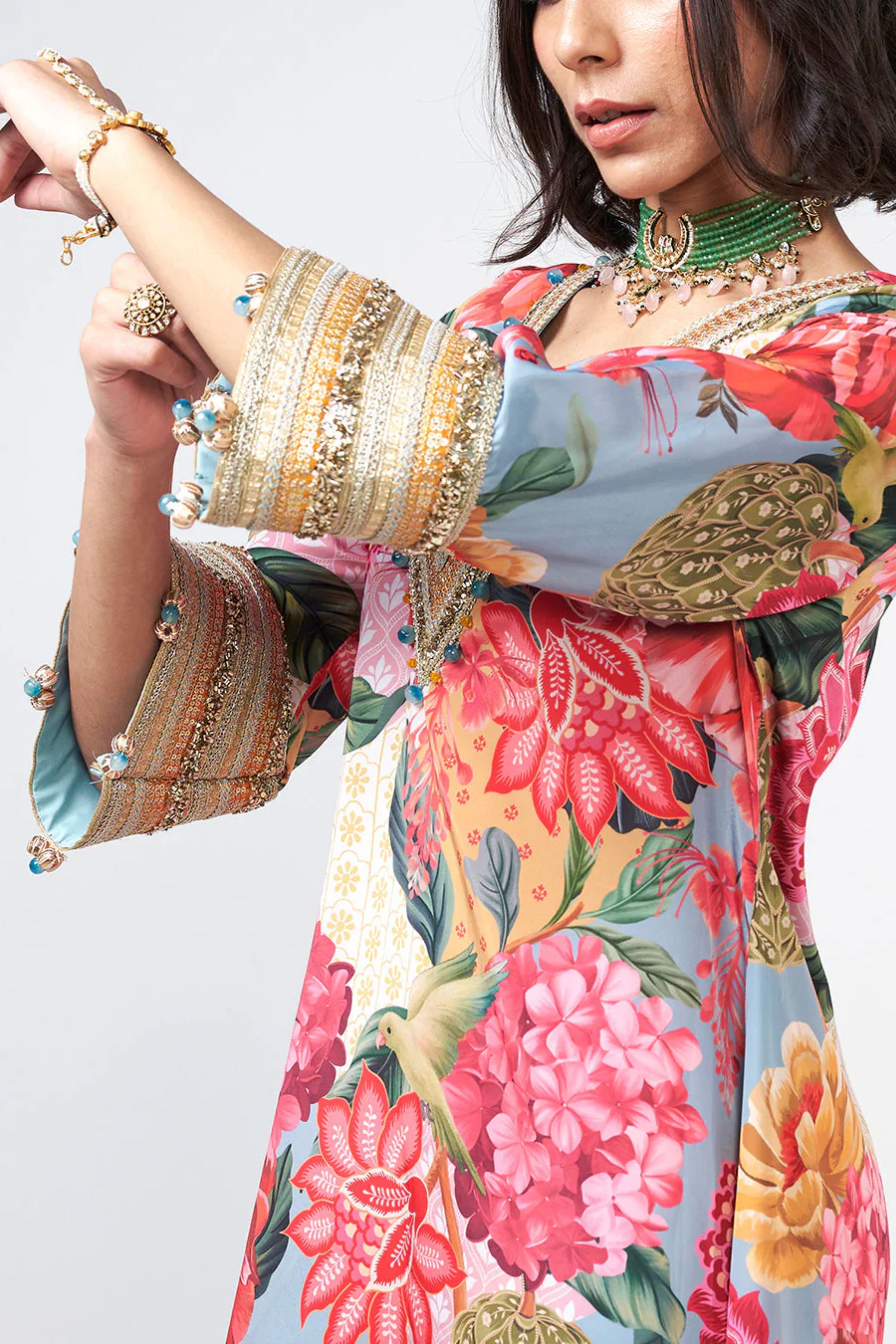 Phool Bagh Choga Set