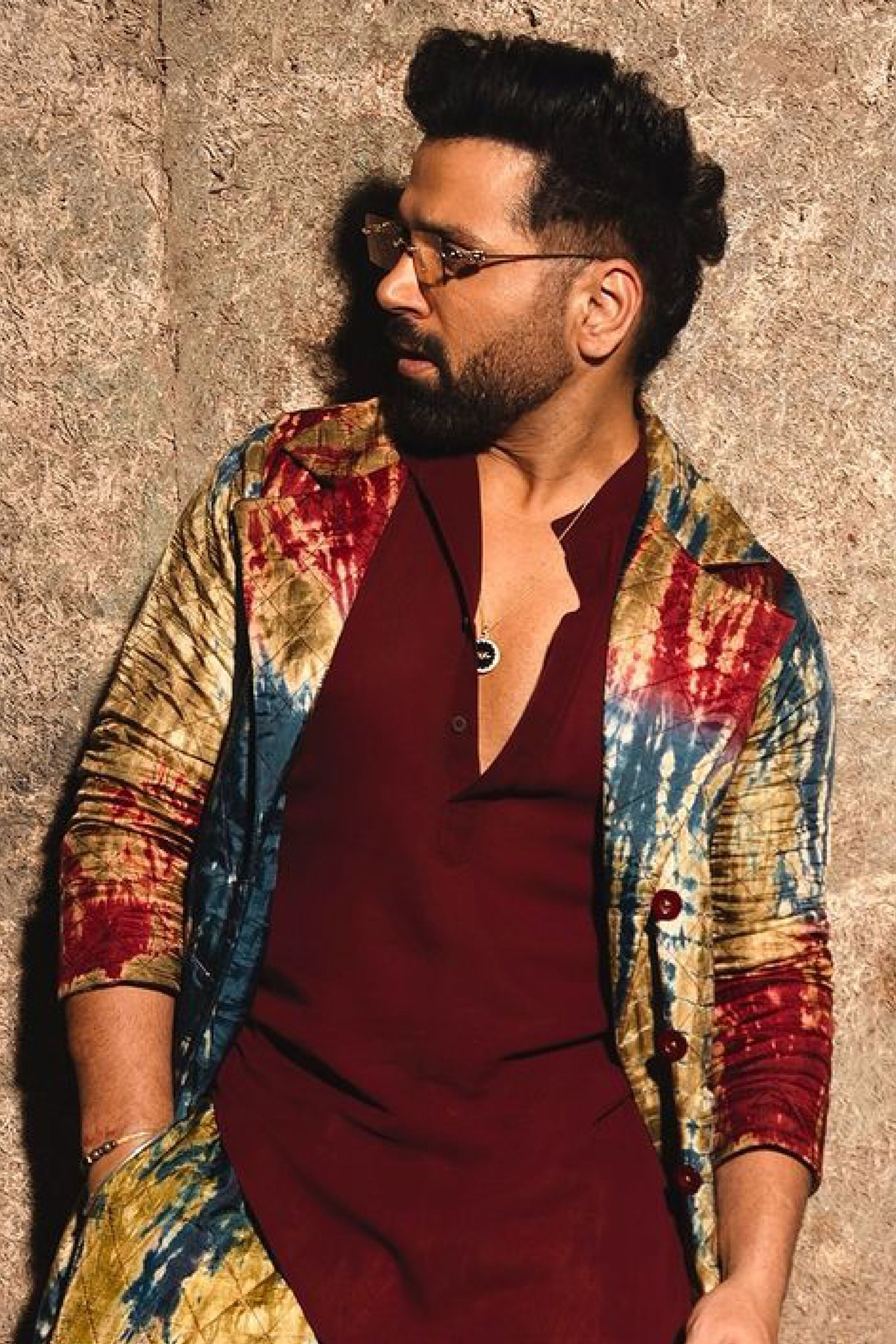 Rithvikk Dhanjani In Chevron Petite Pendant