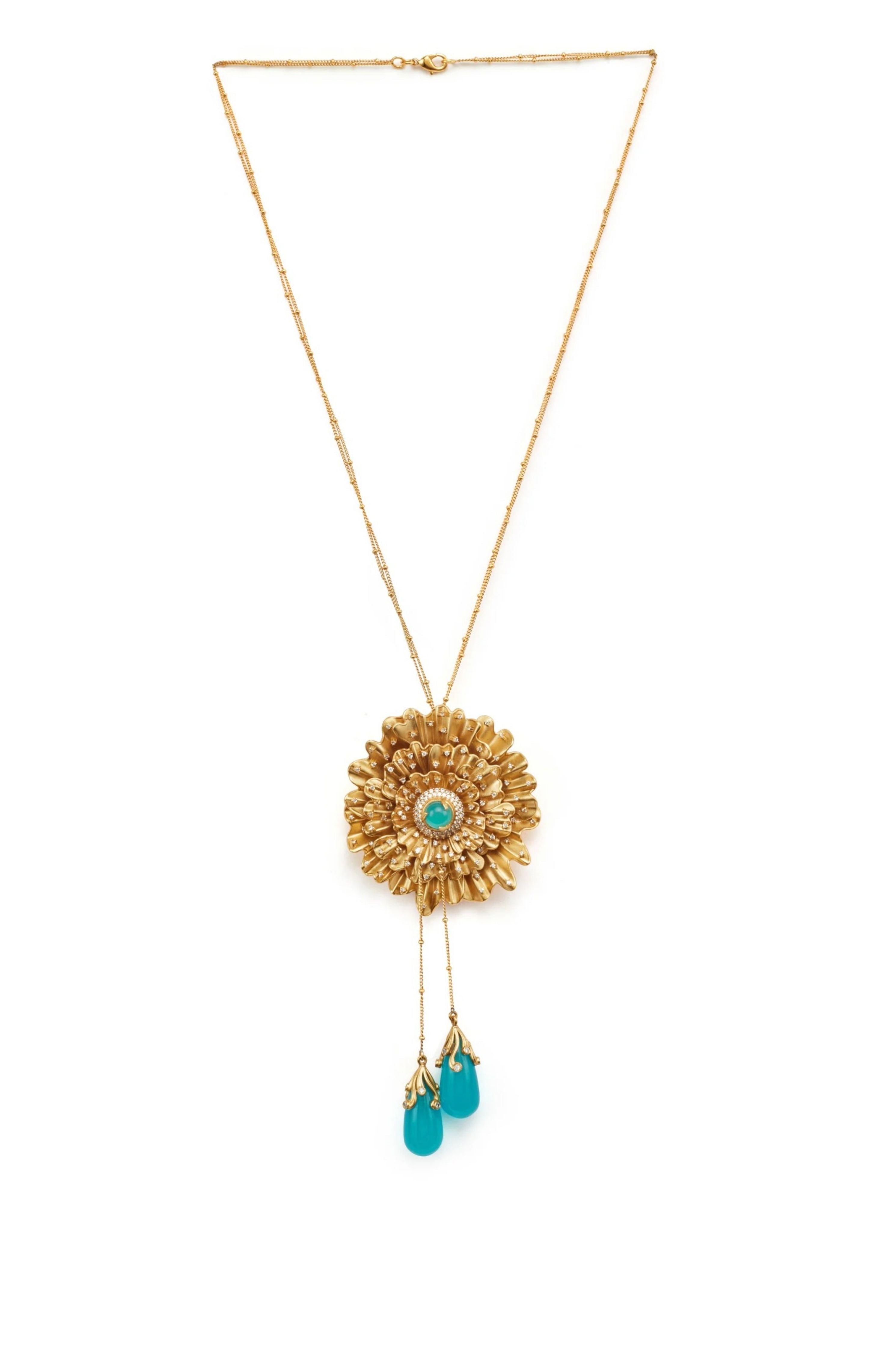 Odeta Pendant With Chain
