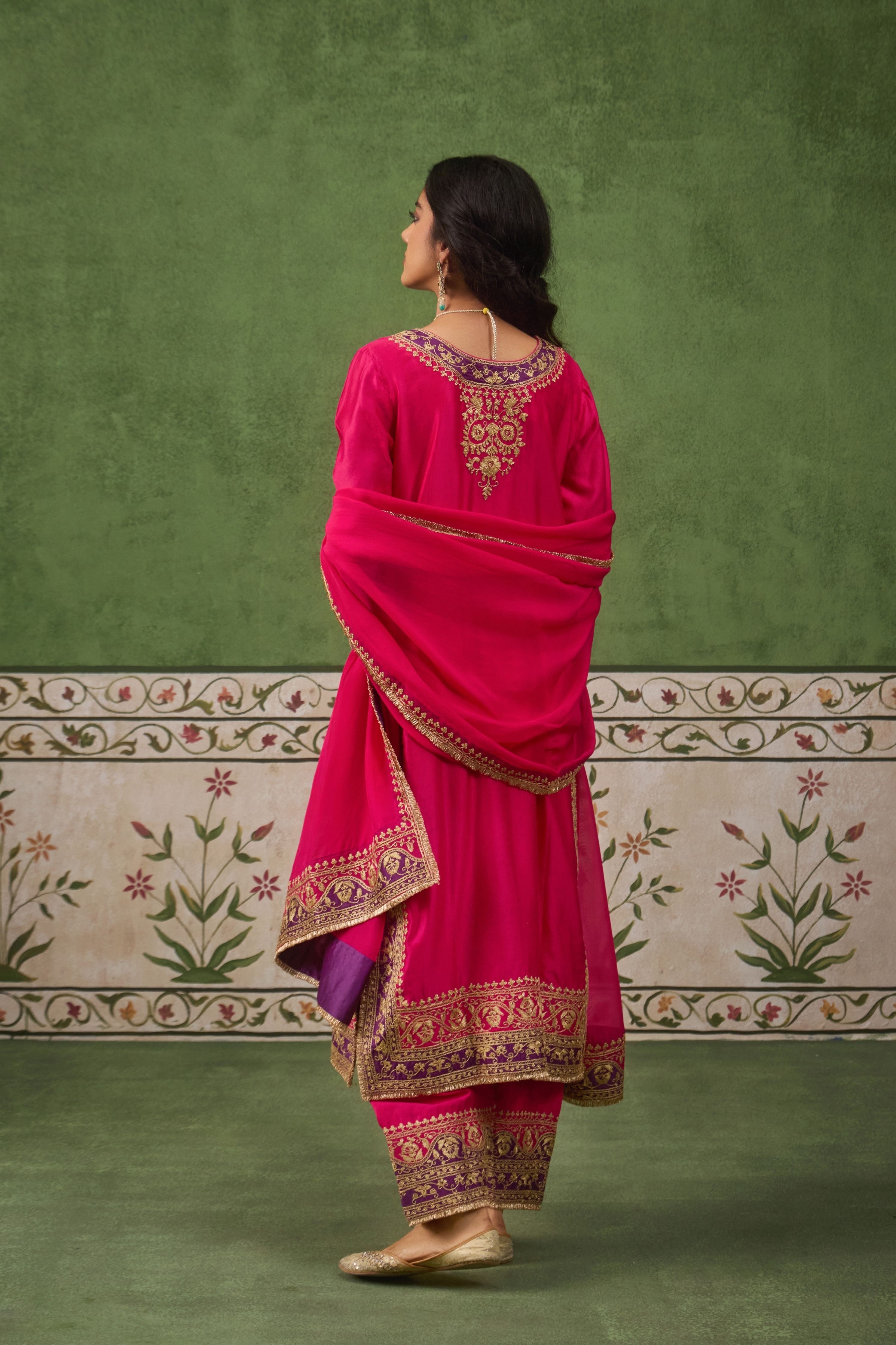 Inayat 2.0 Fushia Purple Kurta Set