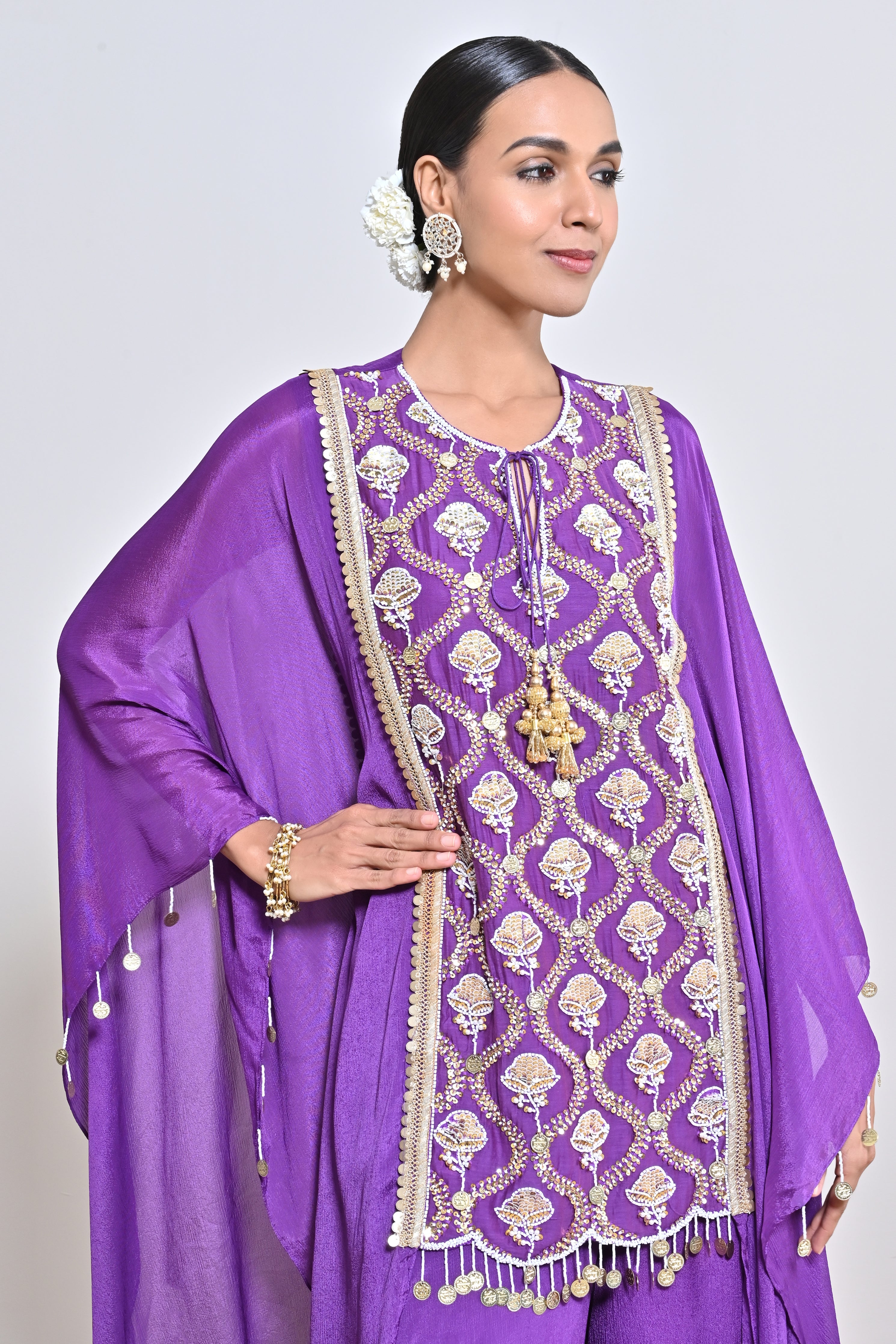 Purple Tunic Set
