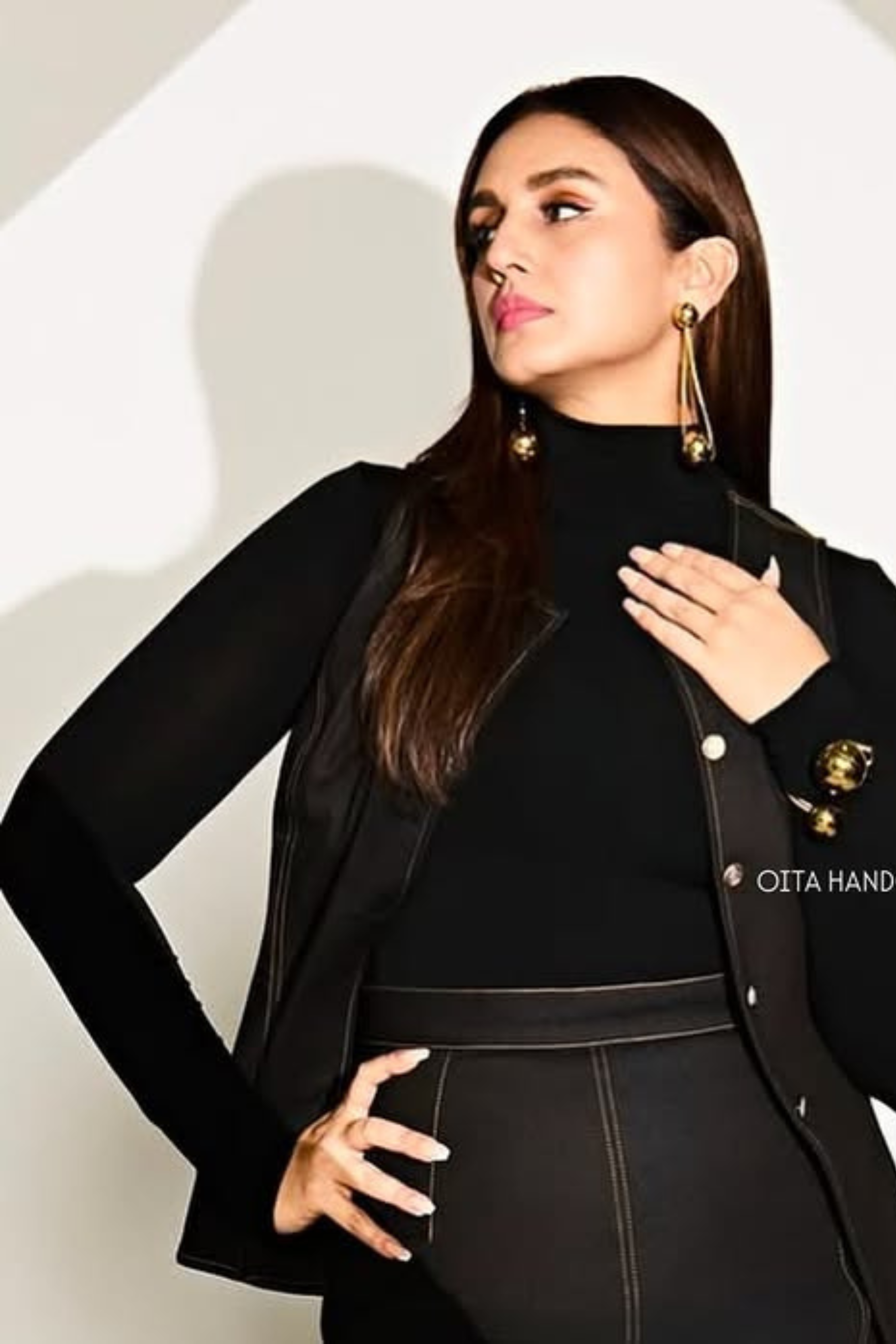 Huma Quershi In Osaka Drop Earrings