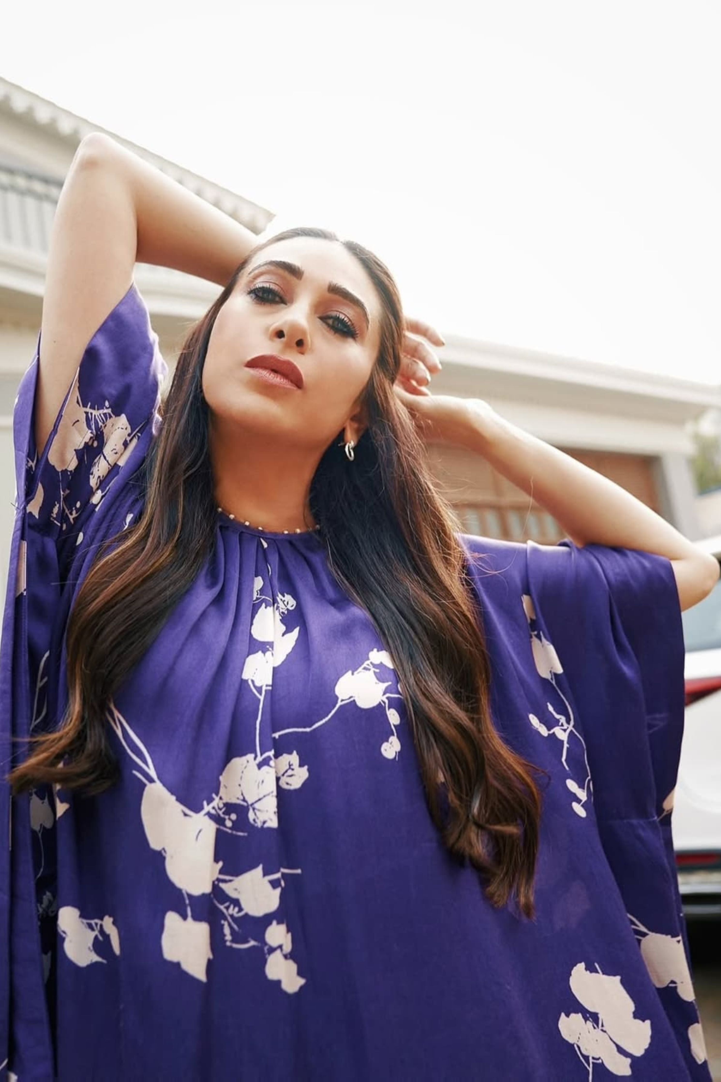 Karishma Kapoor In Sakura Kimono Kurta & Pants Co-ord