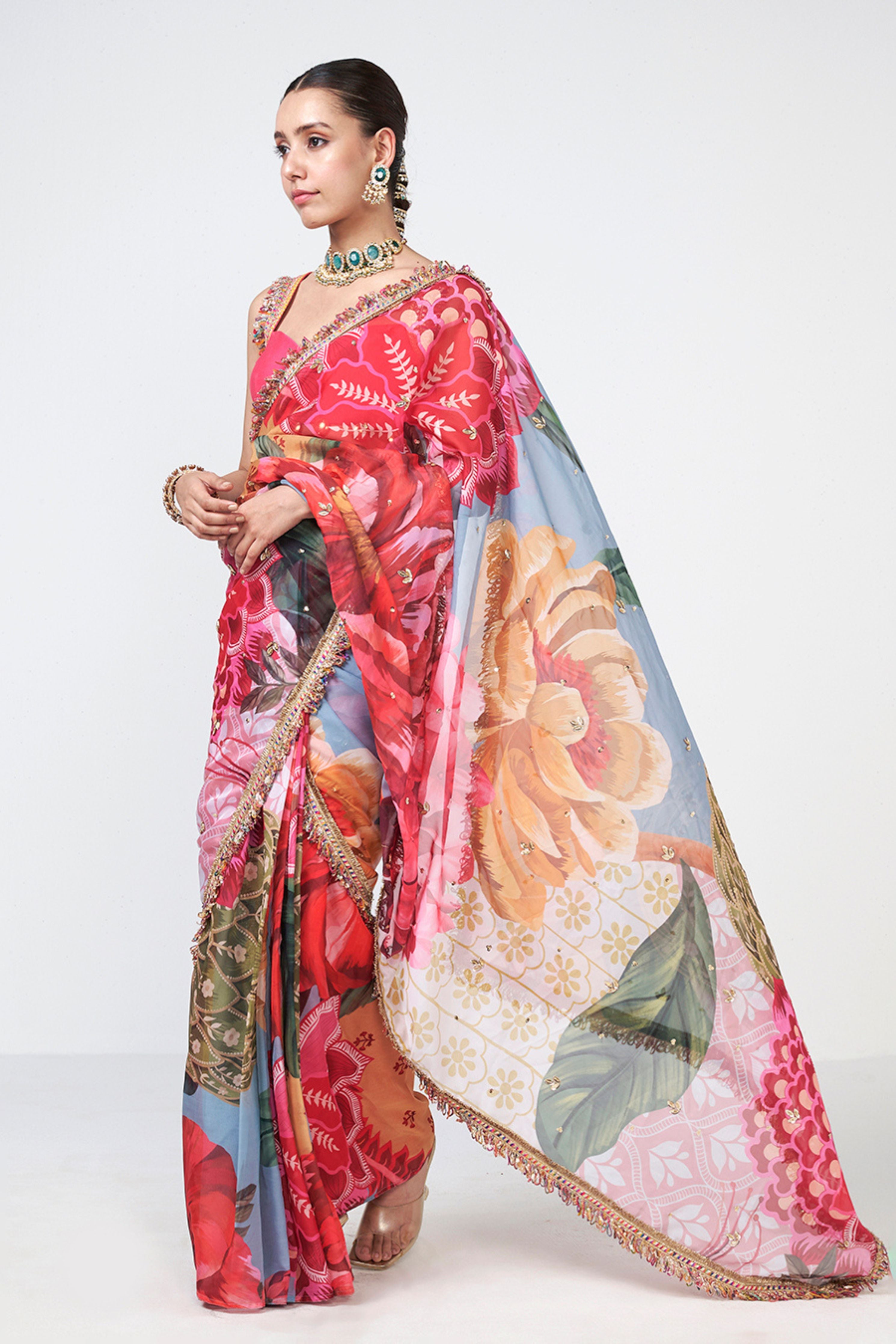 Phool Bagh Saree