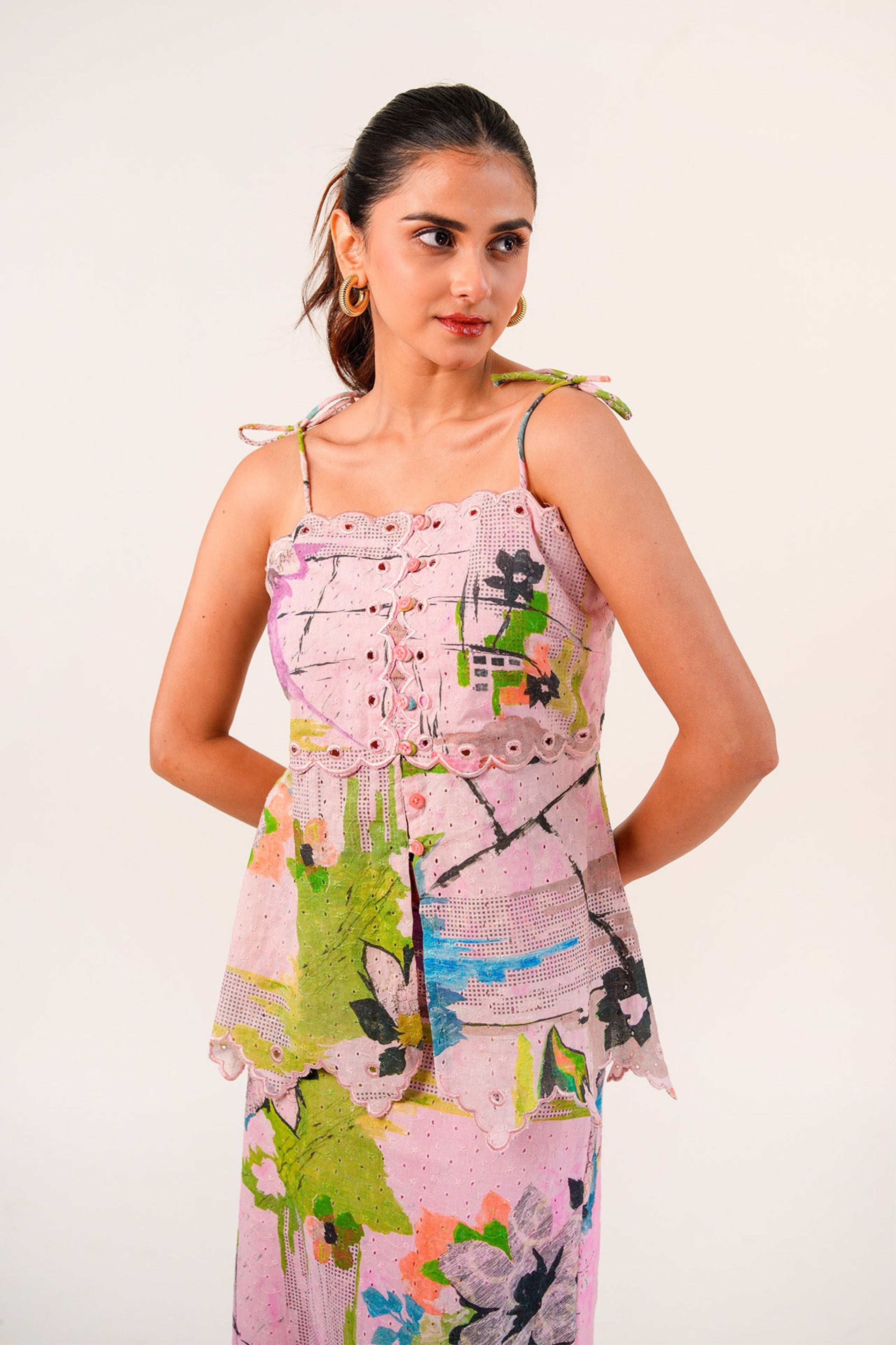 Bloom Canvas Co-Ord Set