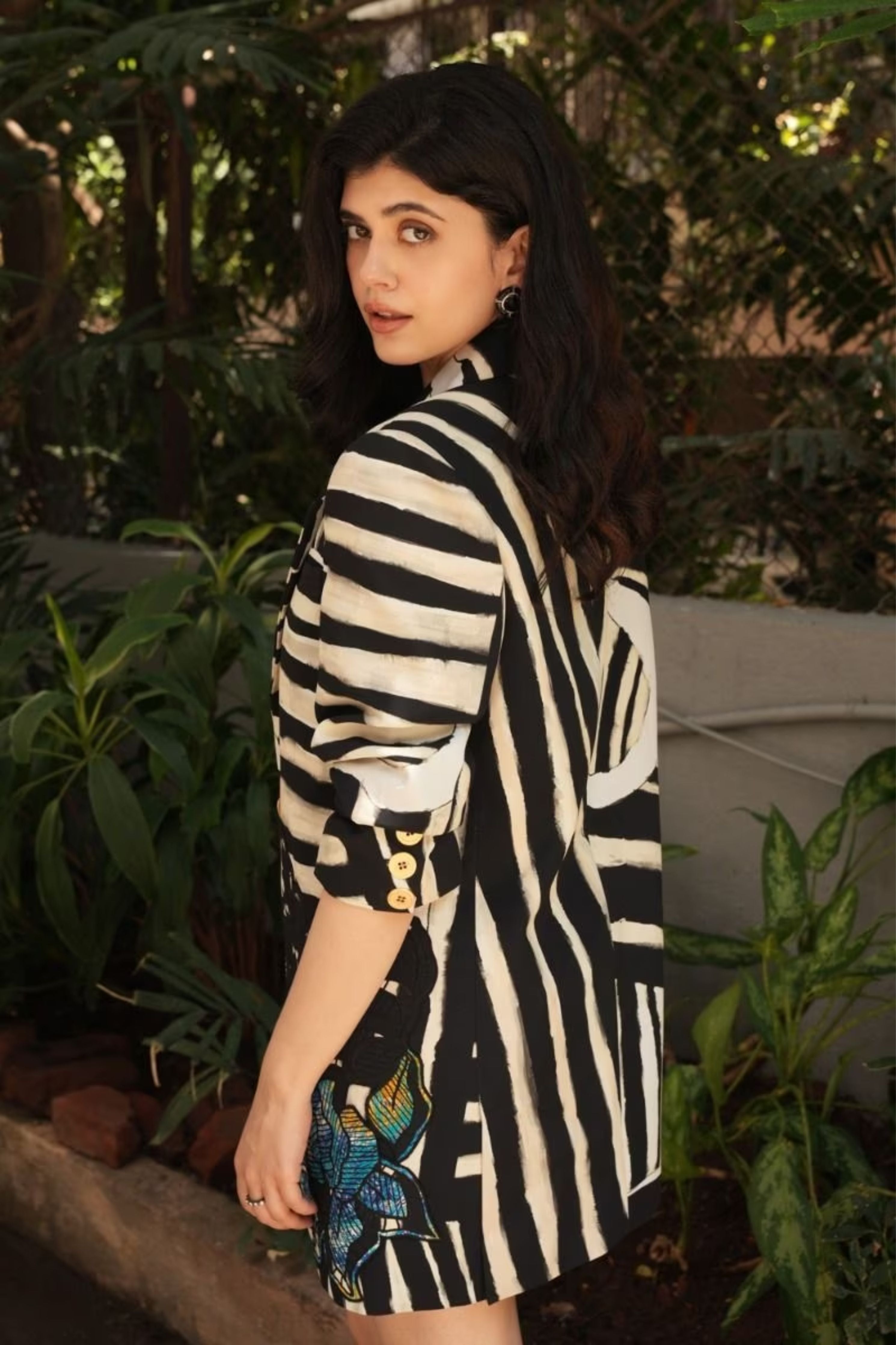 Sanjana Sanghi In Skylar Blazer With Sioana Dress