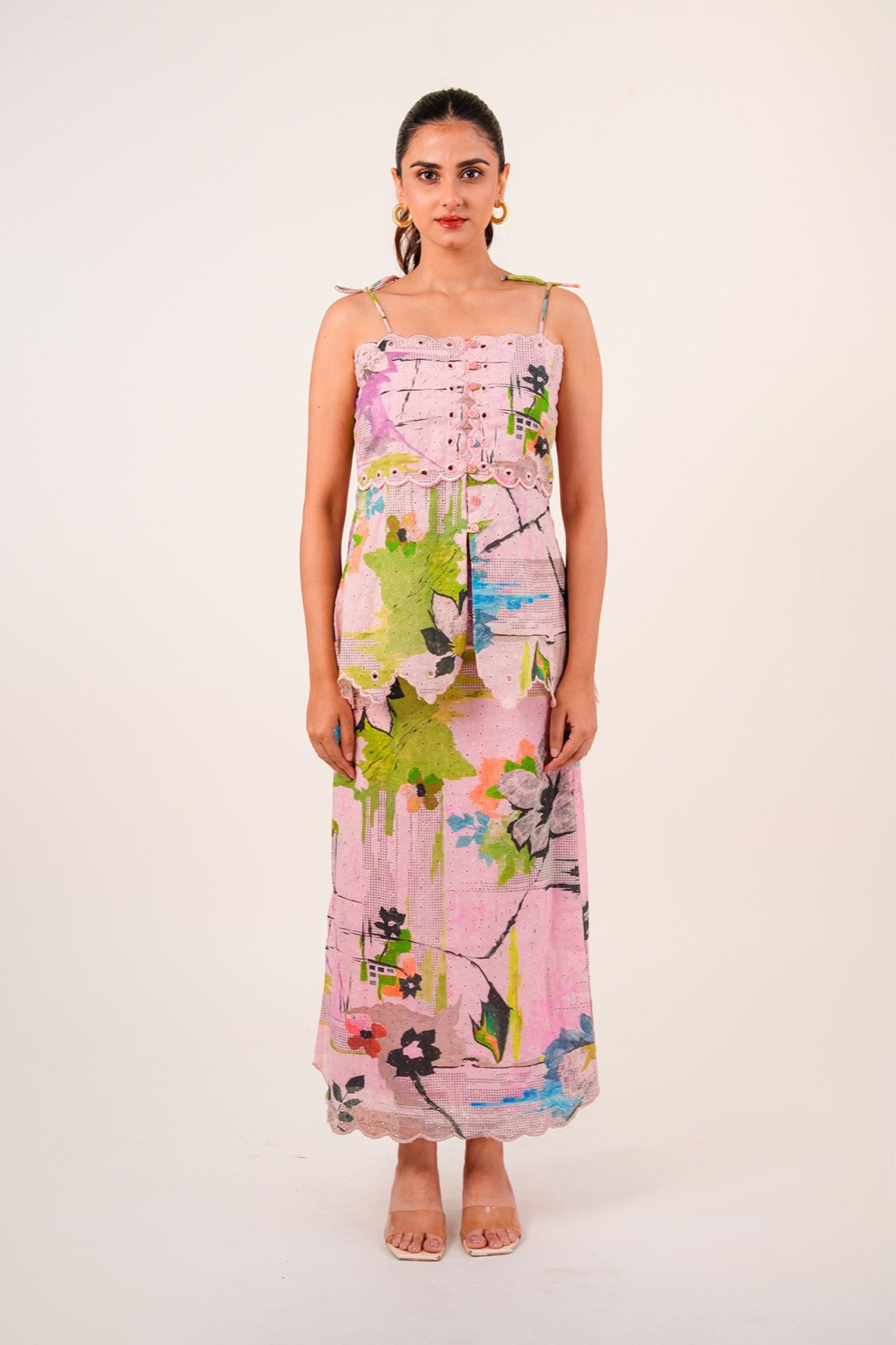 Bloom Canvas Co-Ord Set