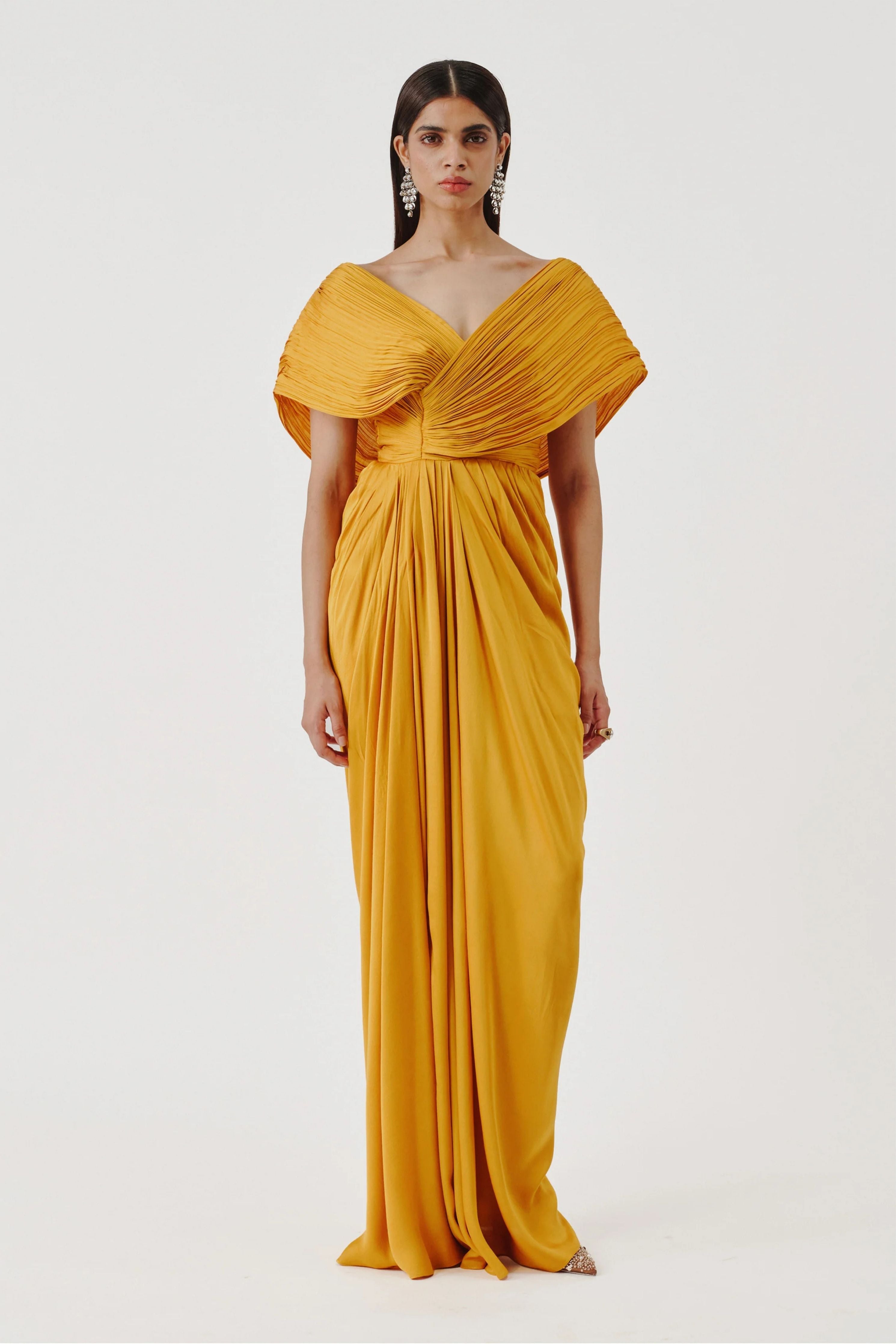 Golden Glow Dress