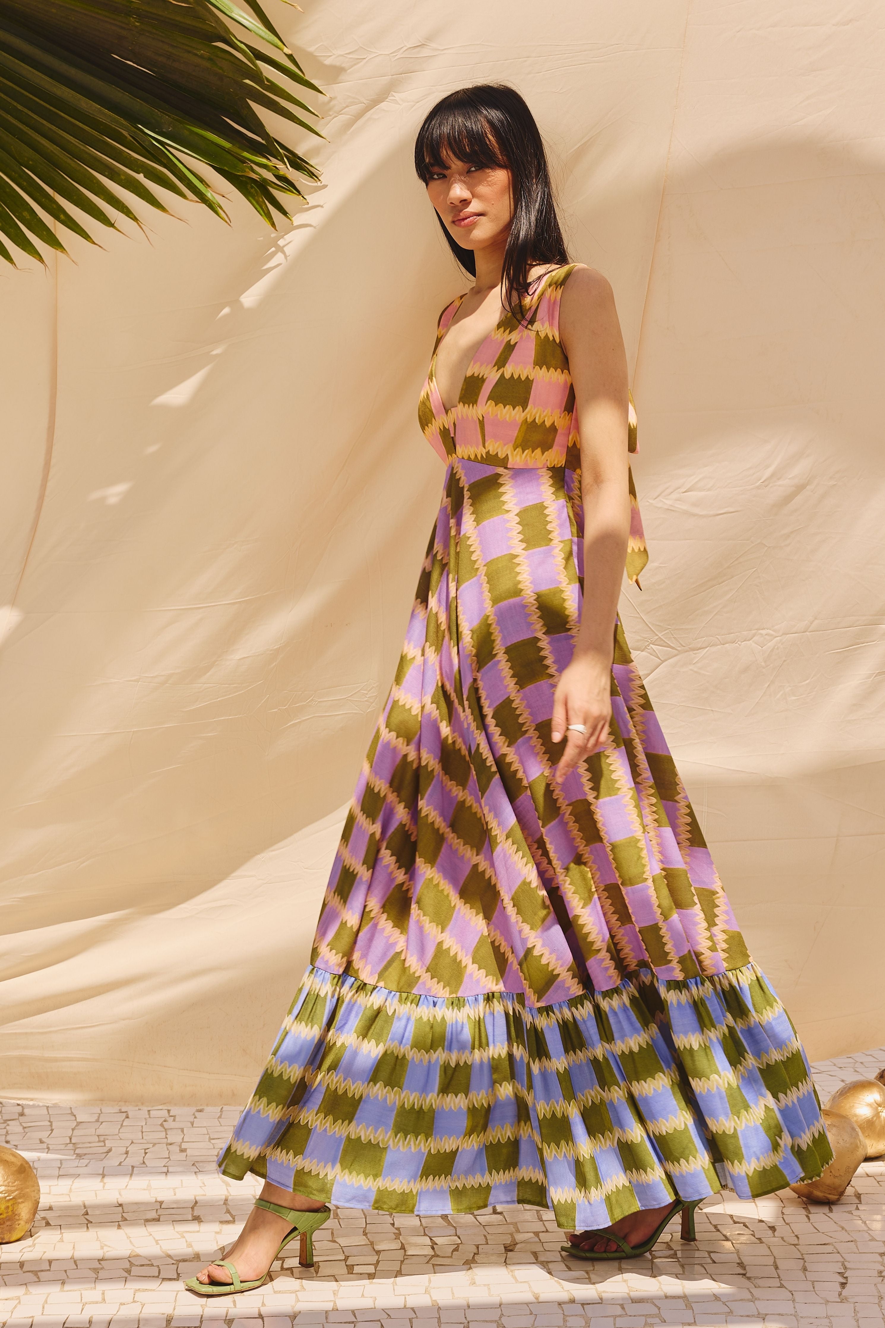 Crazy Checks Dress