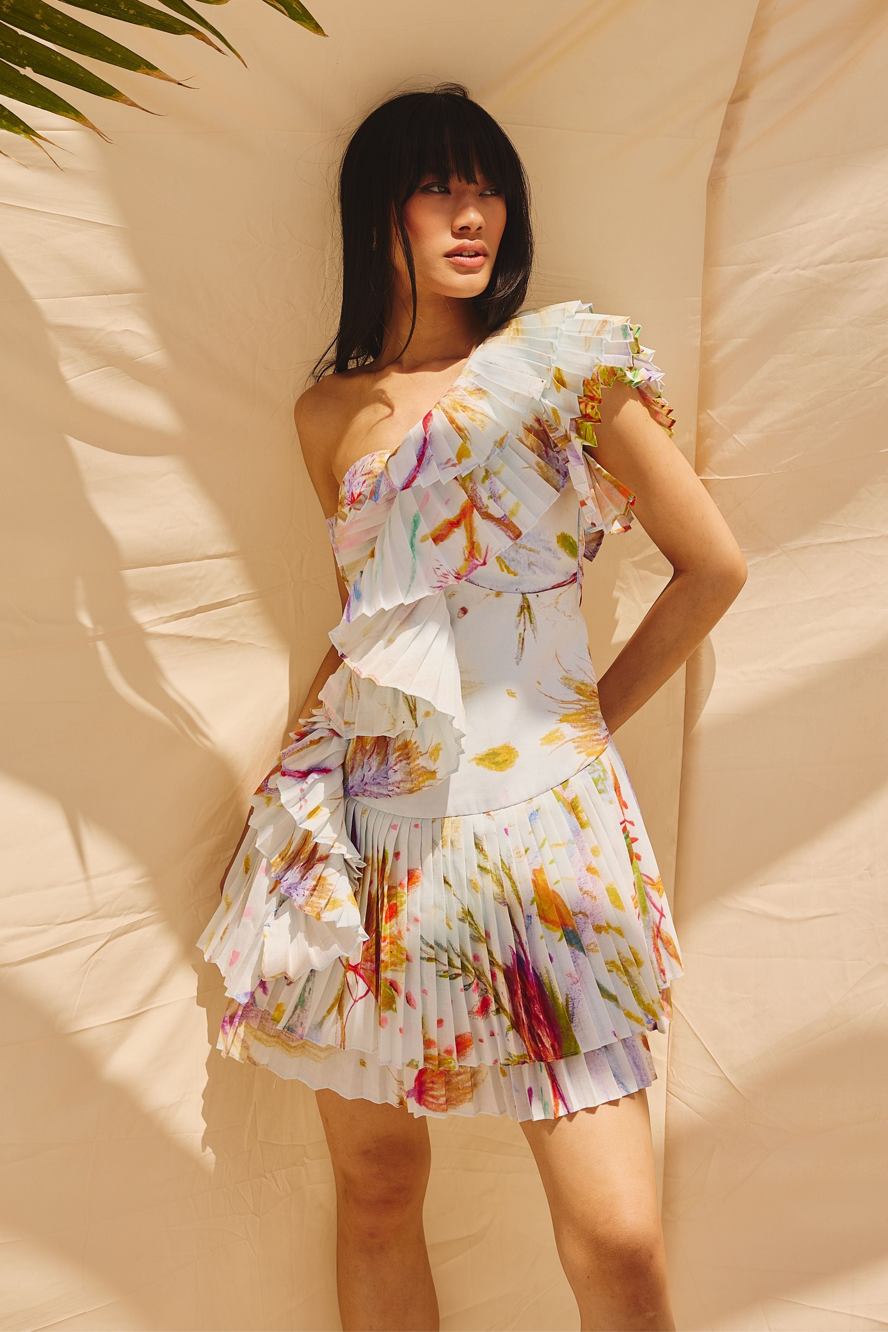 Sunlit Swirls Dress