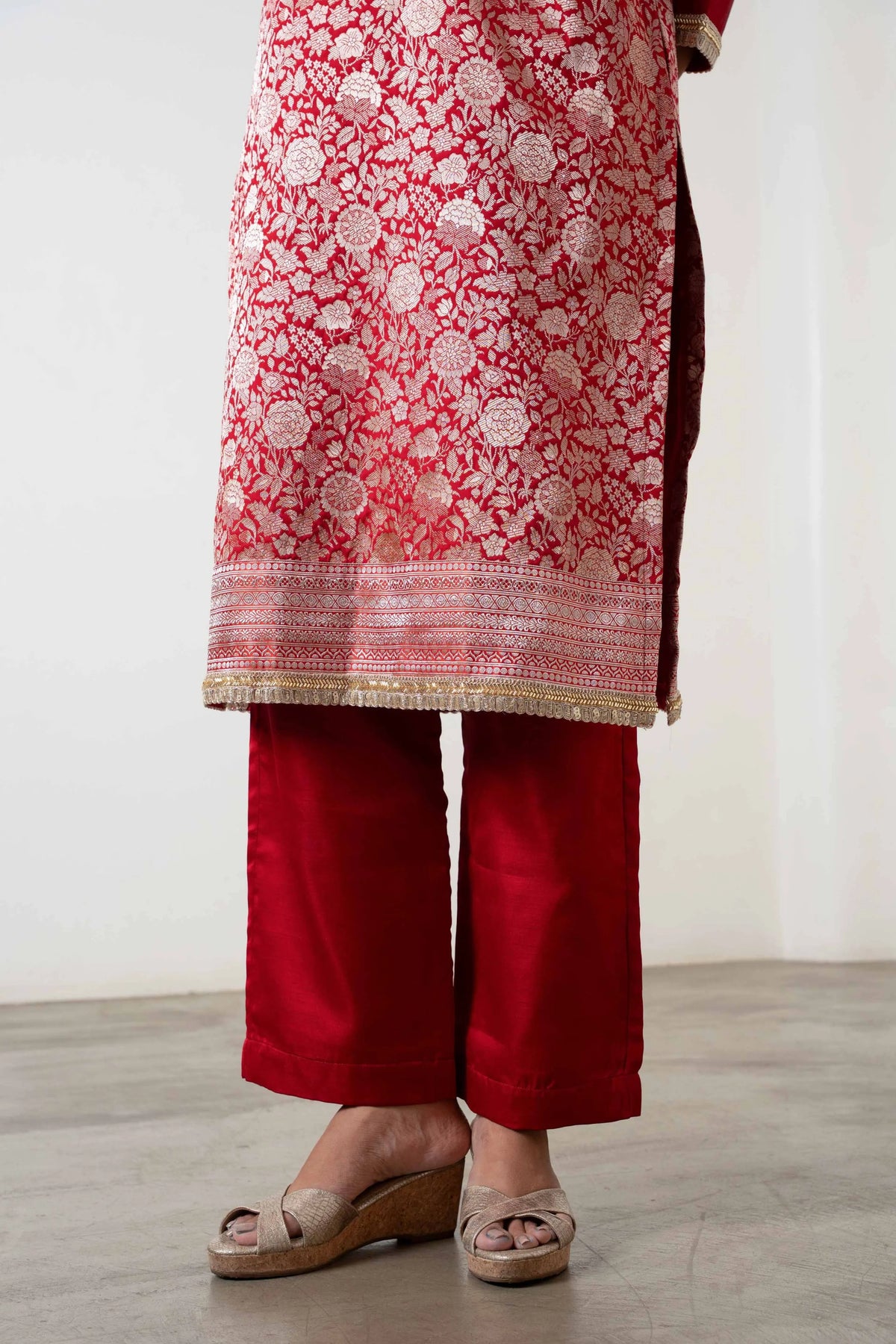 Masoom Kurta Set Red