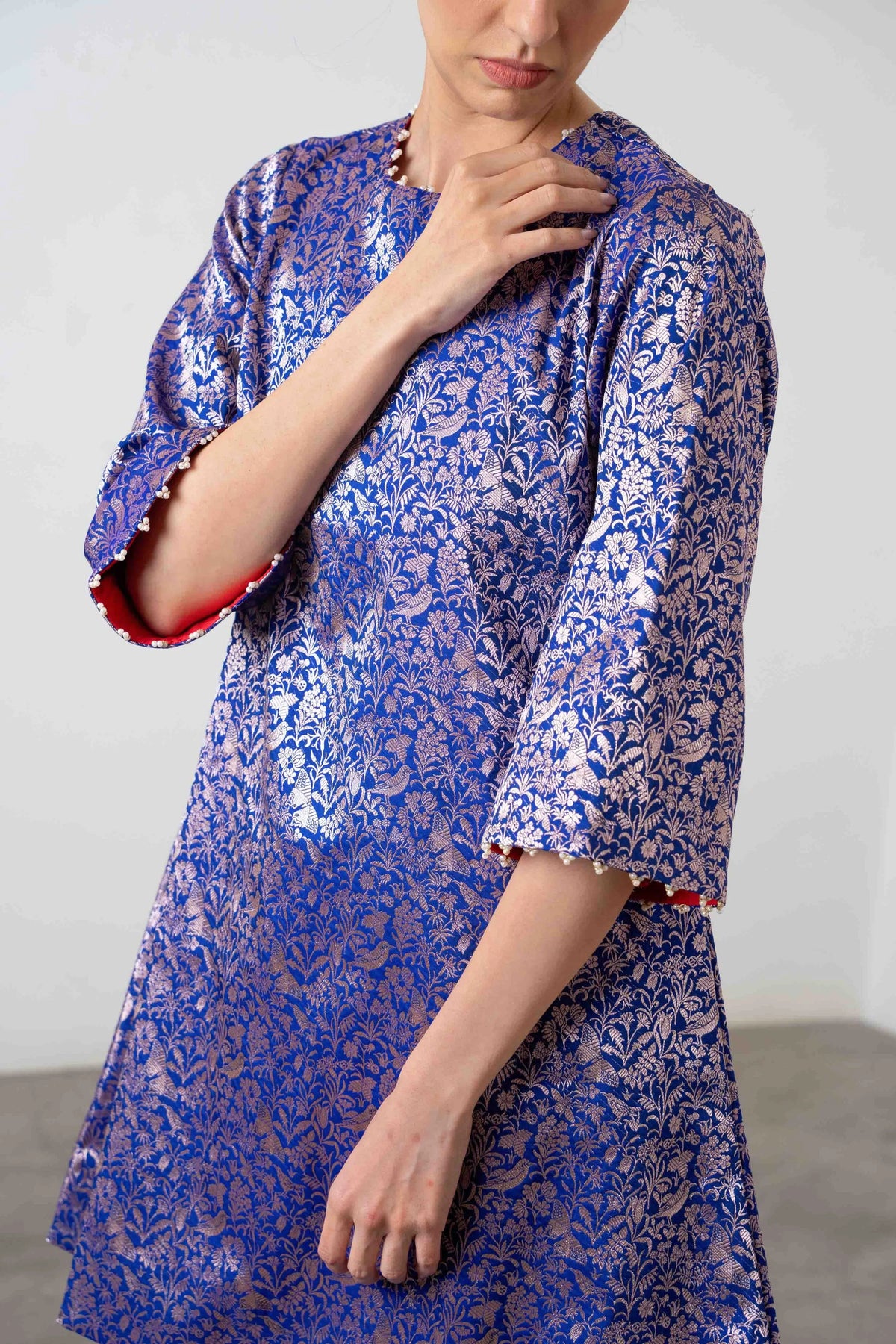 Sonal Kurta Set In Blue