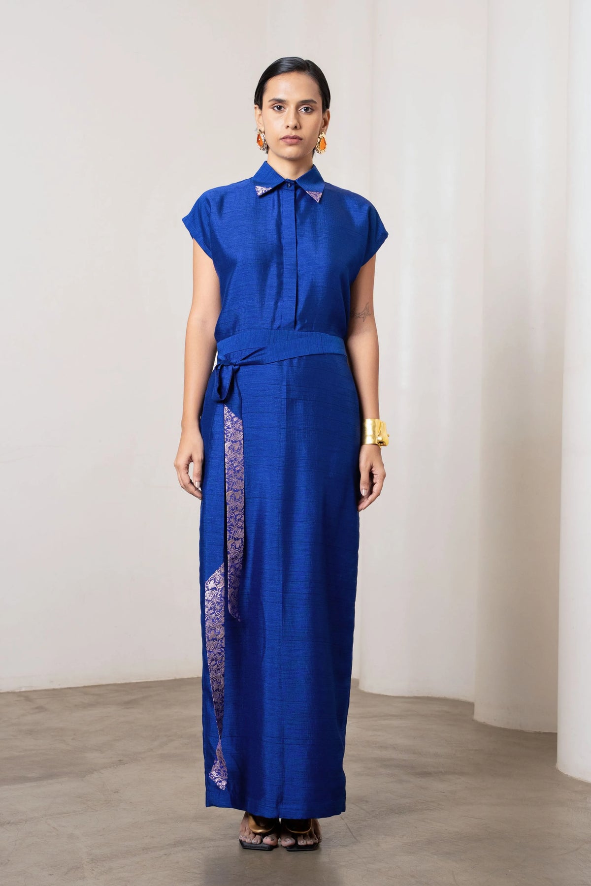 Maya Dress Blue