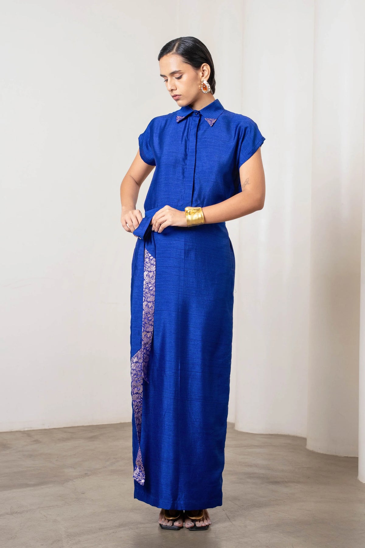 Maya Dress Blue