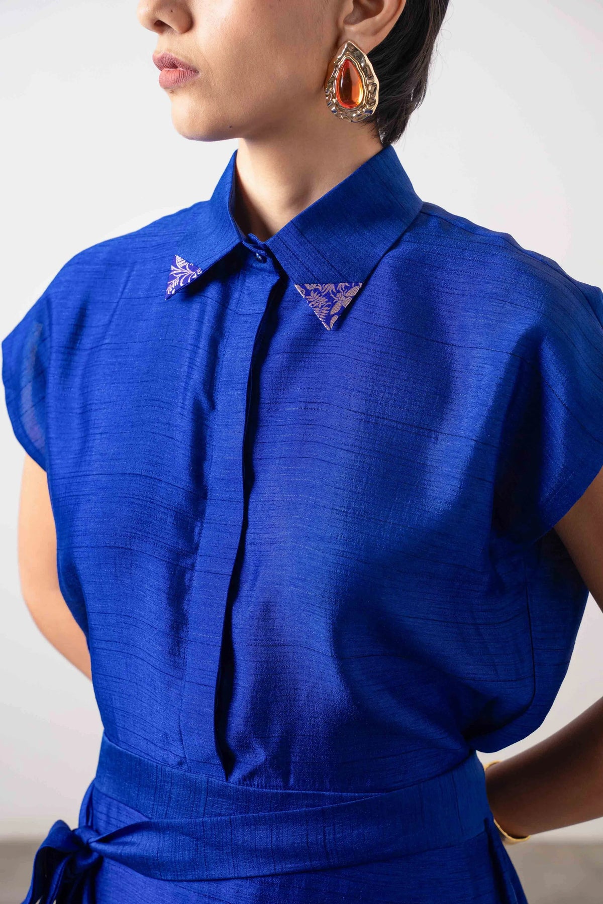 Maya Dress Blue