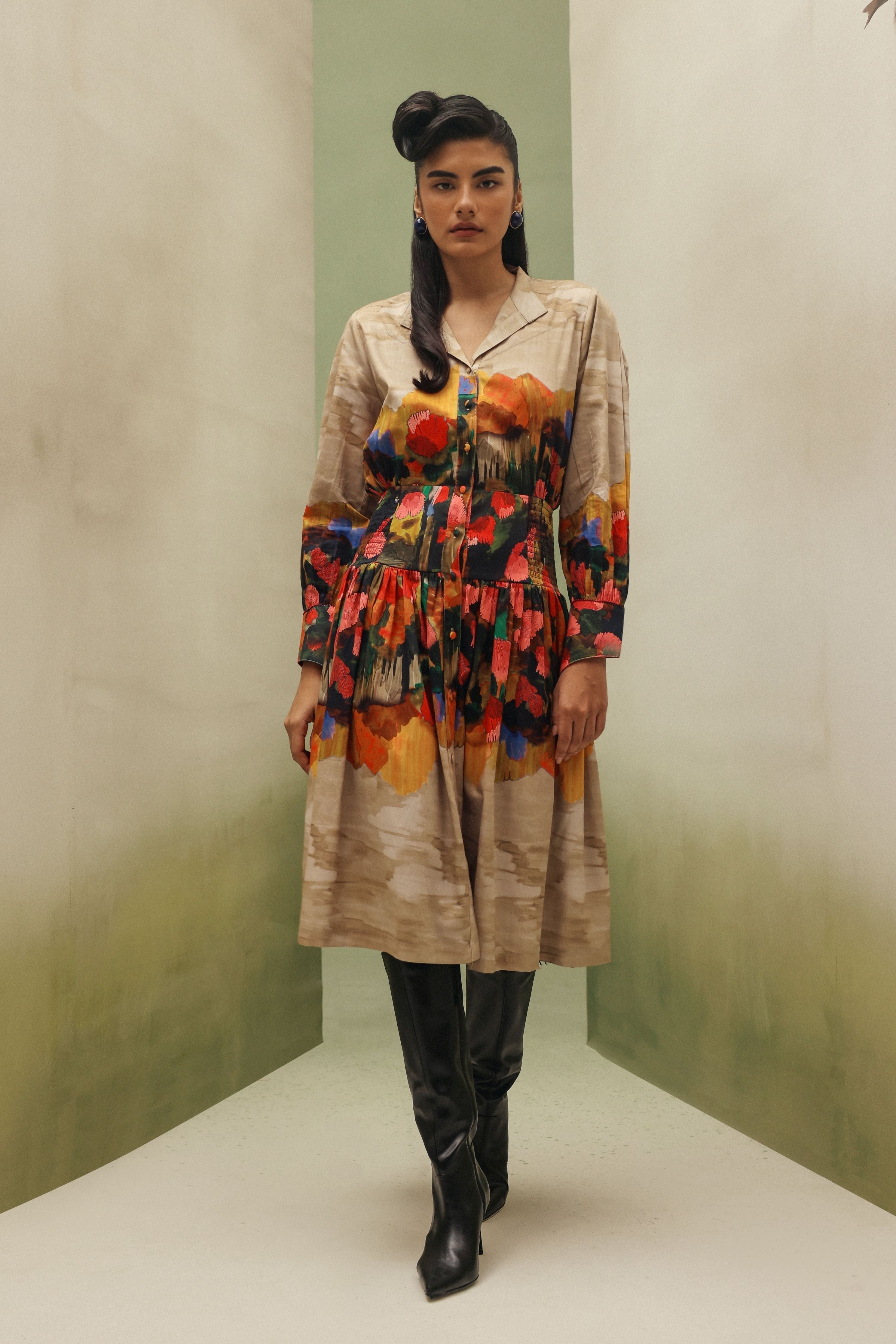 Highland Celia Midi Dress