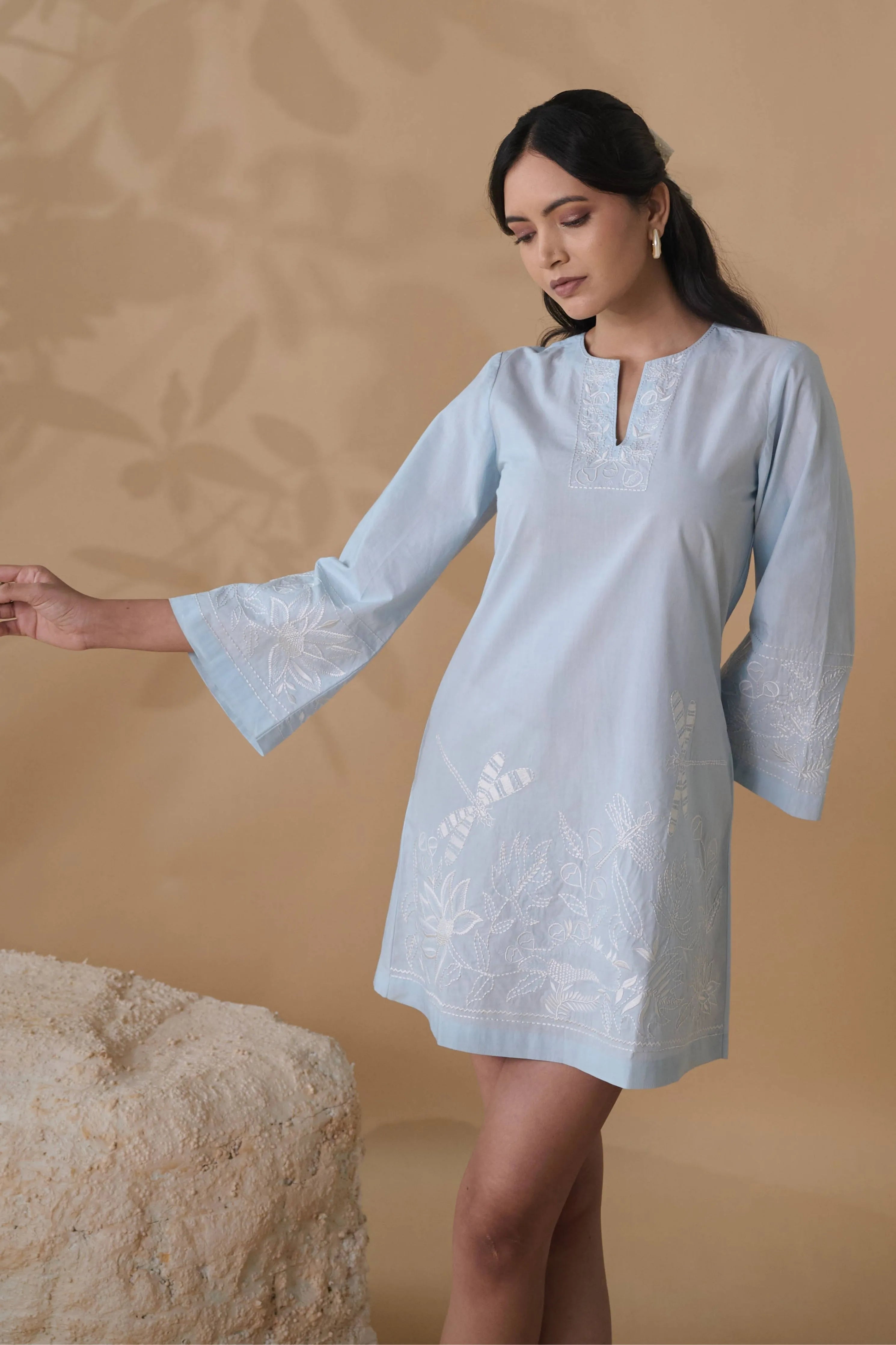 Azure Tropic Dress