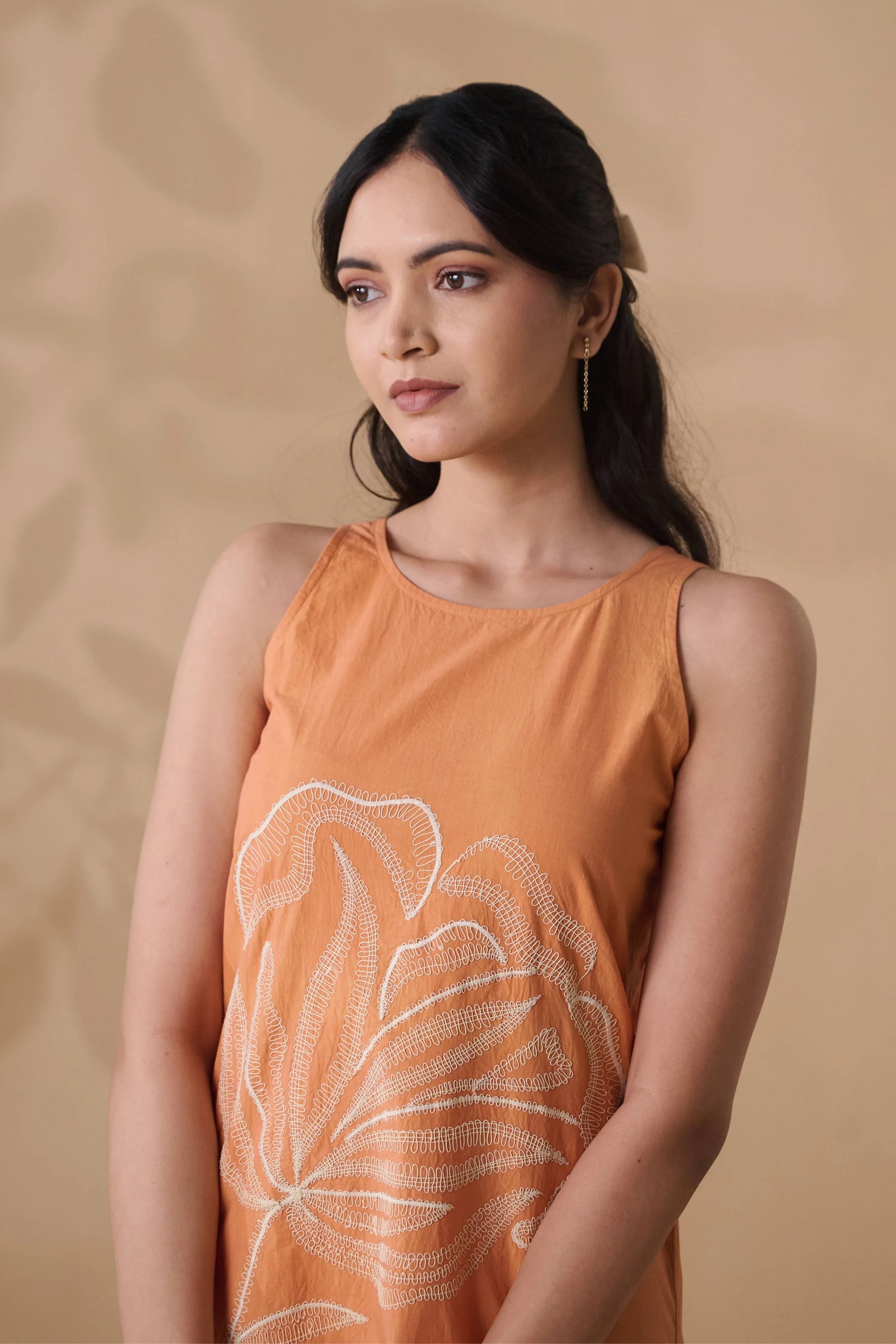 Sunset Rose Shift Dress
