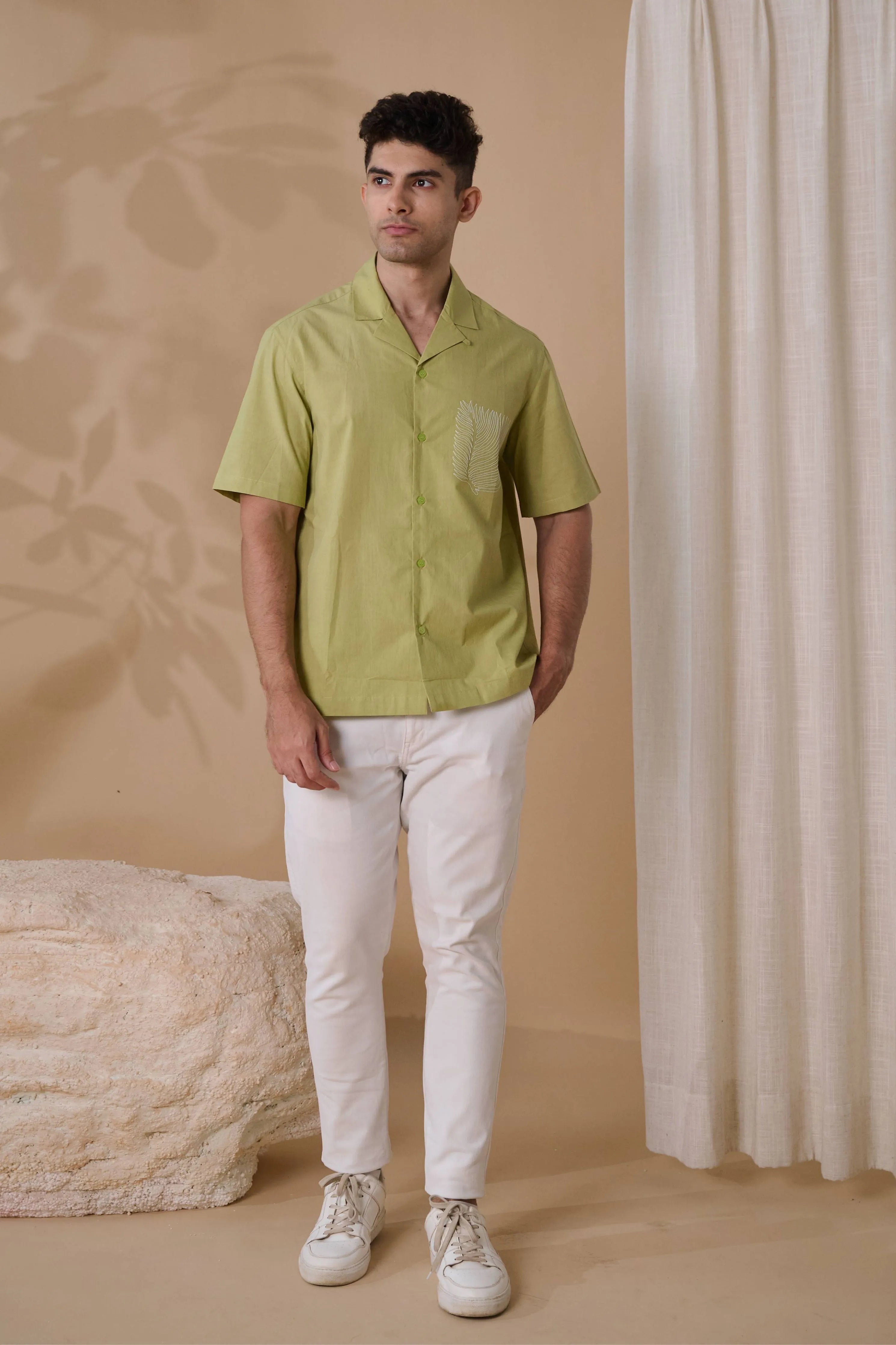 Pista Leaf Organic Cotton Shirt