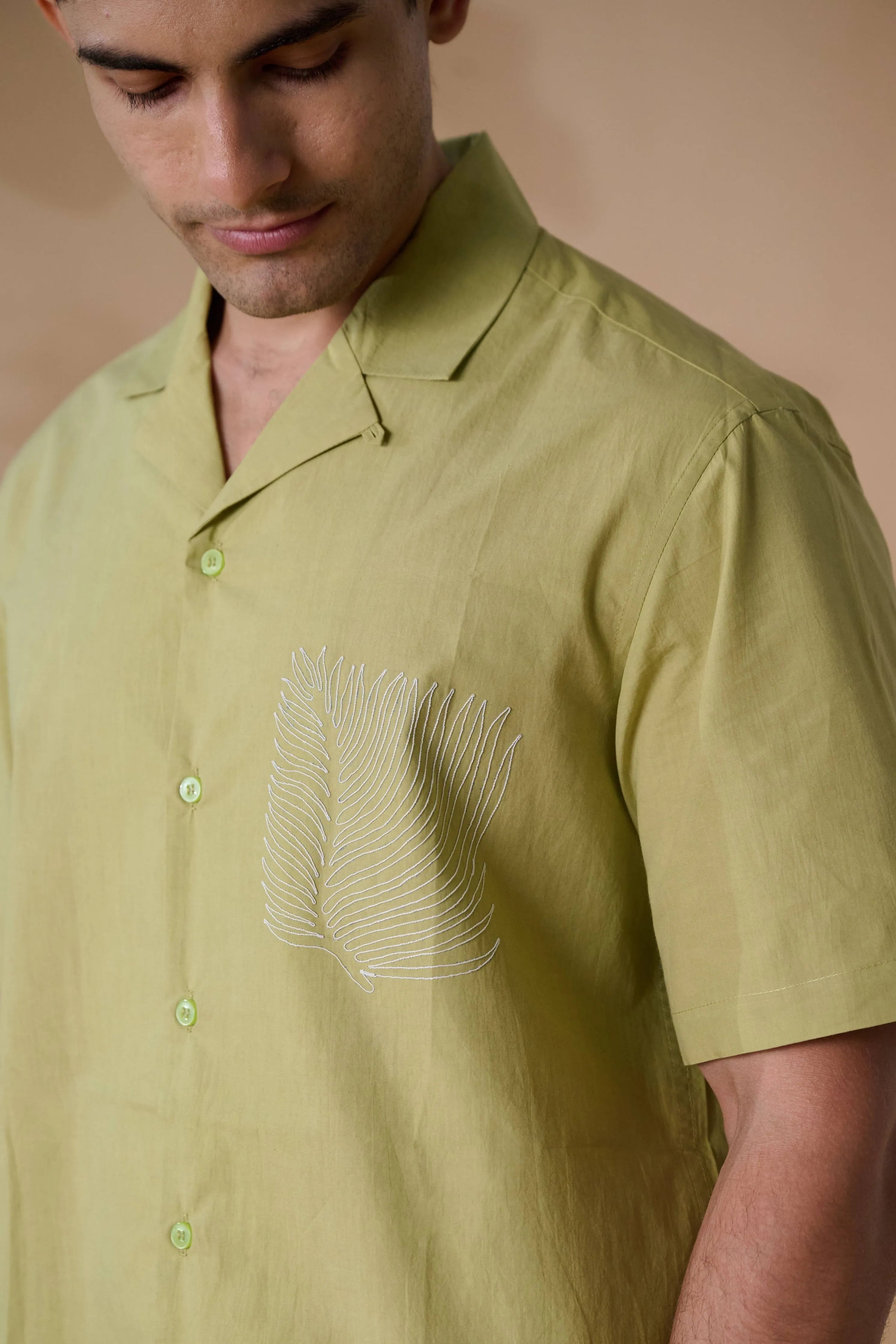 Pista Leaf Organic Cotton Shirt