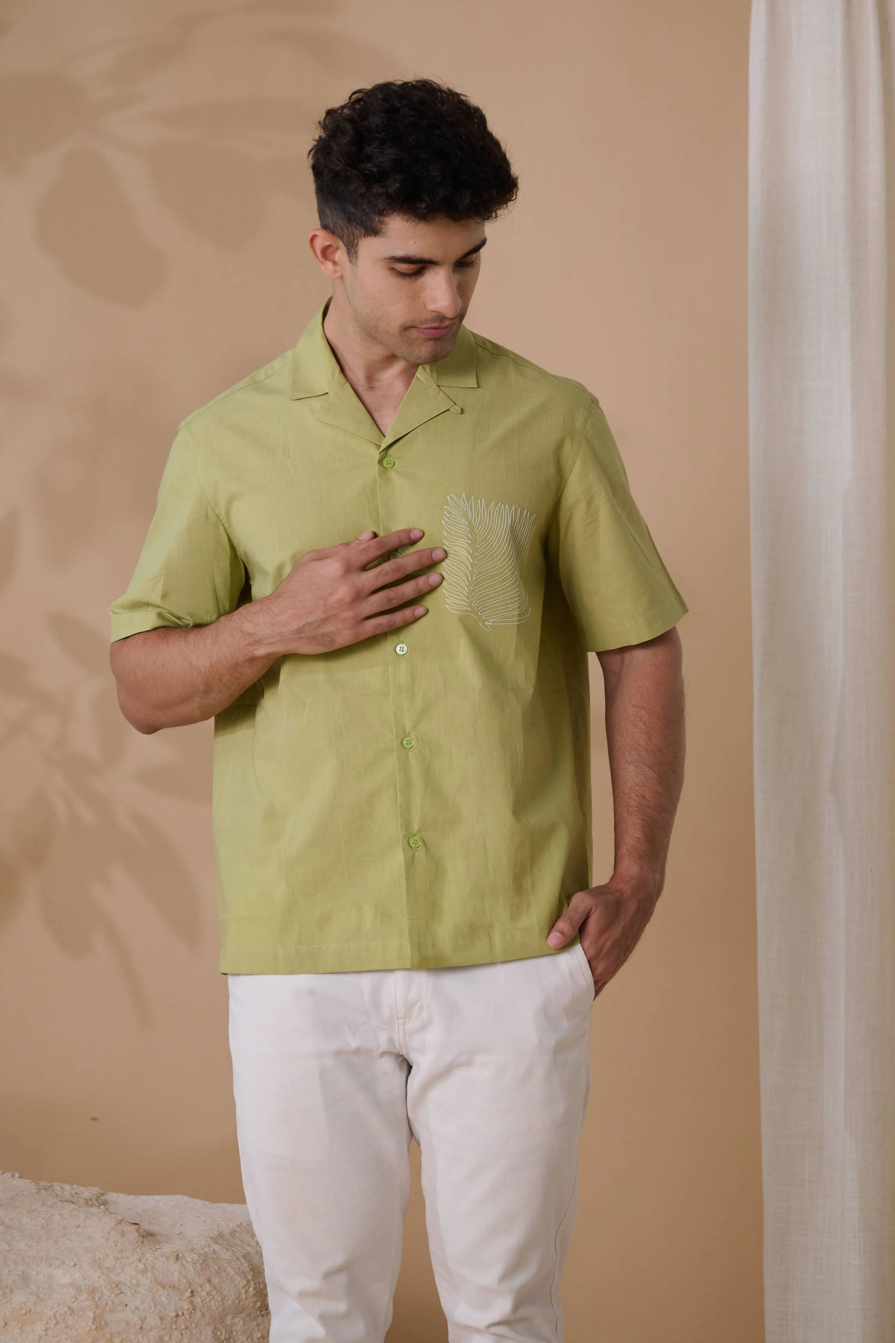 Pista Leaf Organic Cotton Shirt