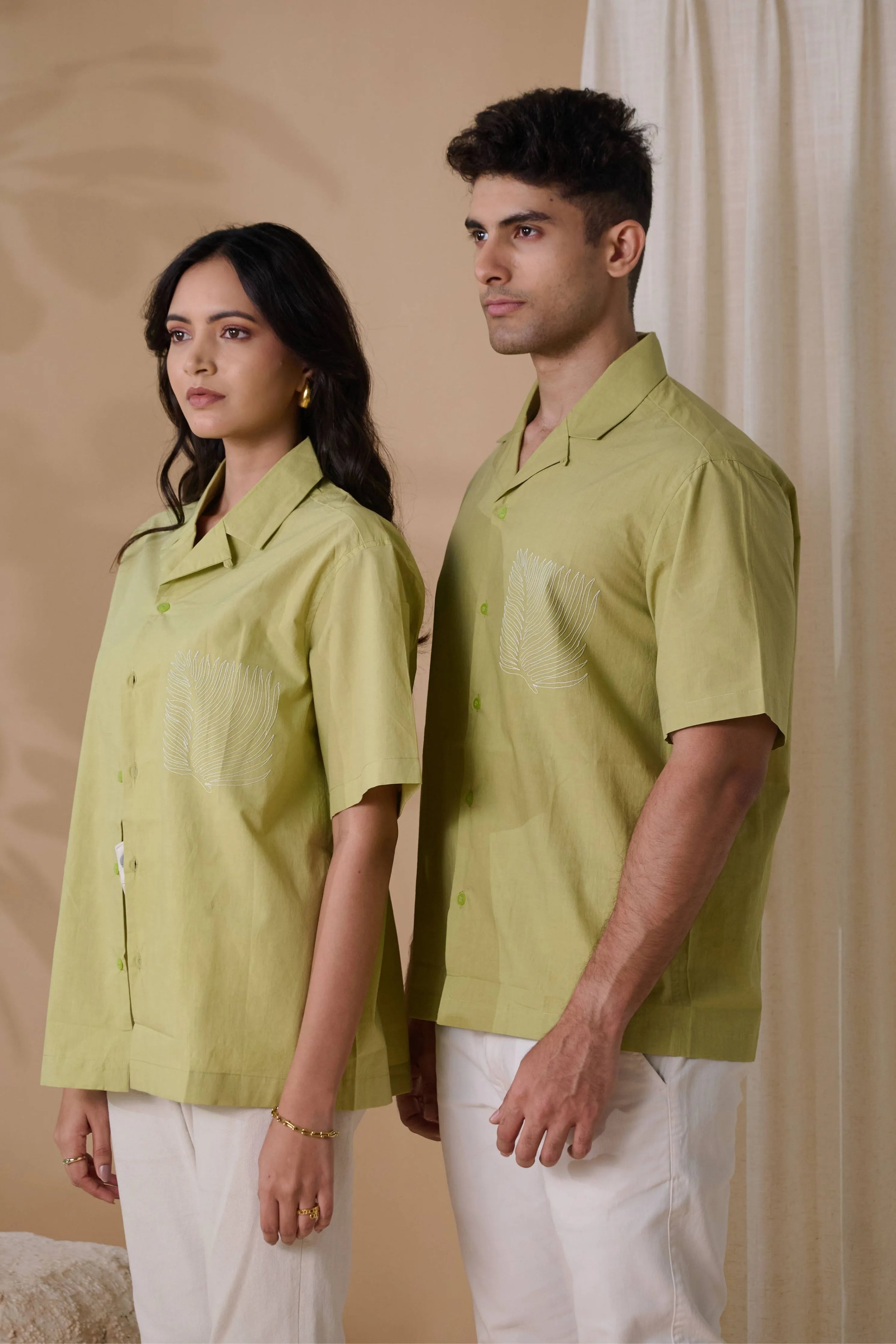 Pista Leaf Organic Cotton Shirt