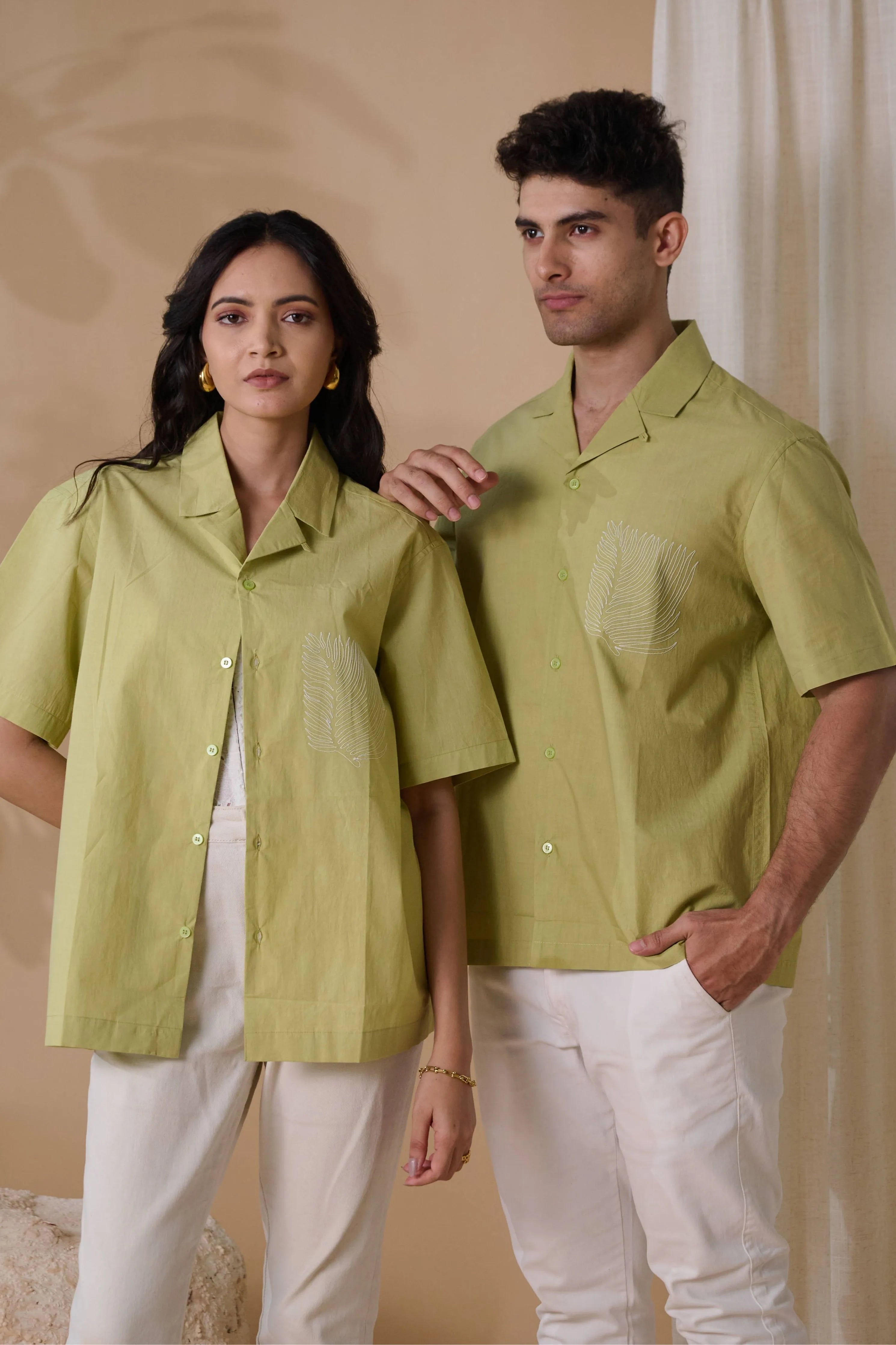 Pista Leaf Organic Cotton Shirt