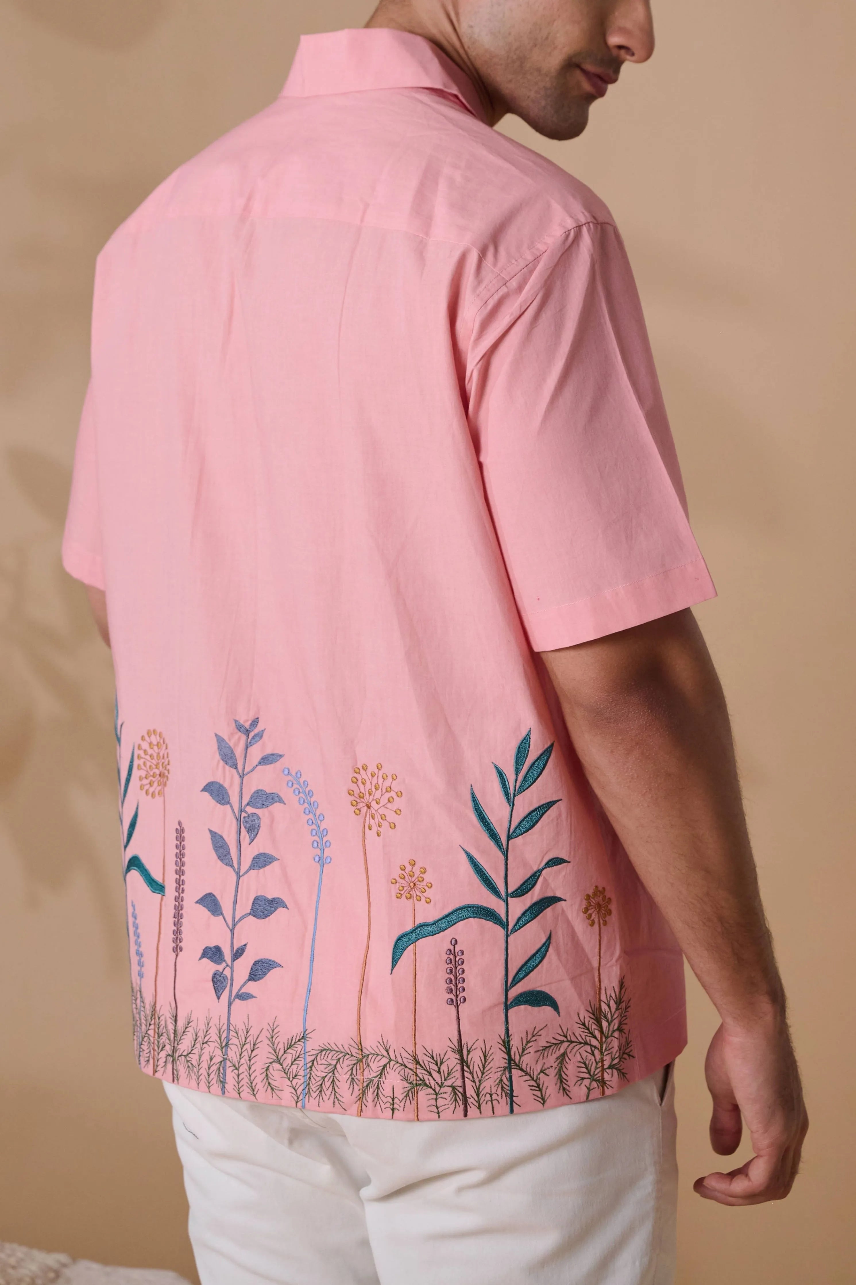 Blush Bloom Organic Cotton Shirt