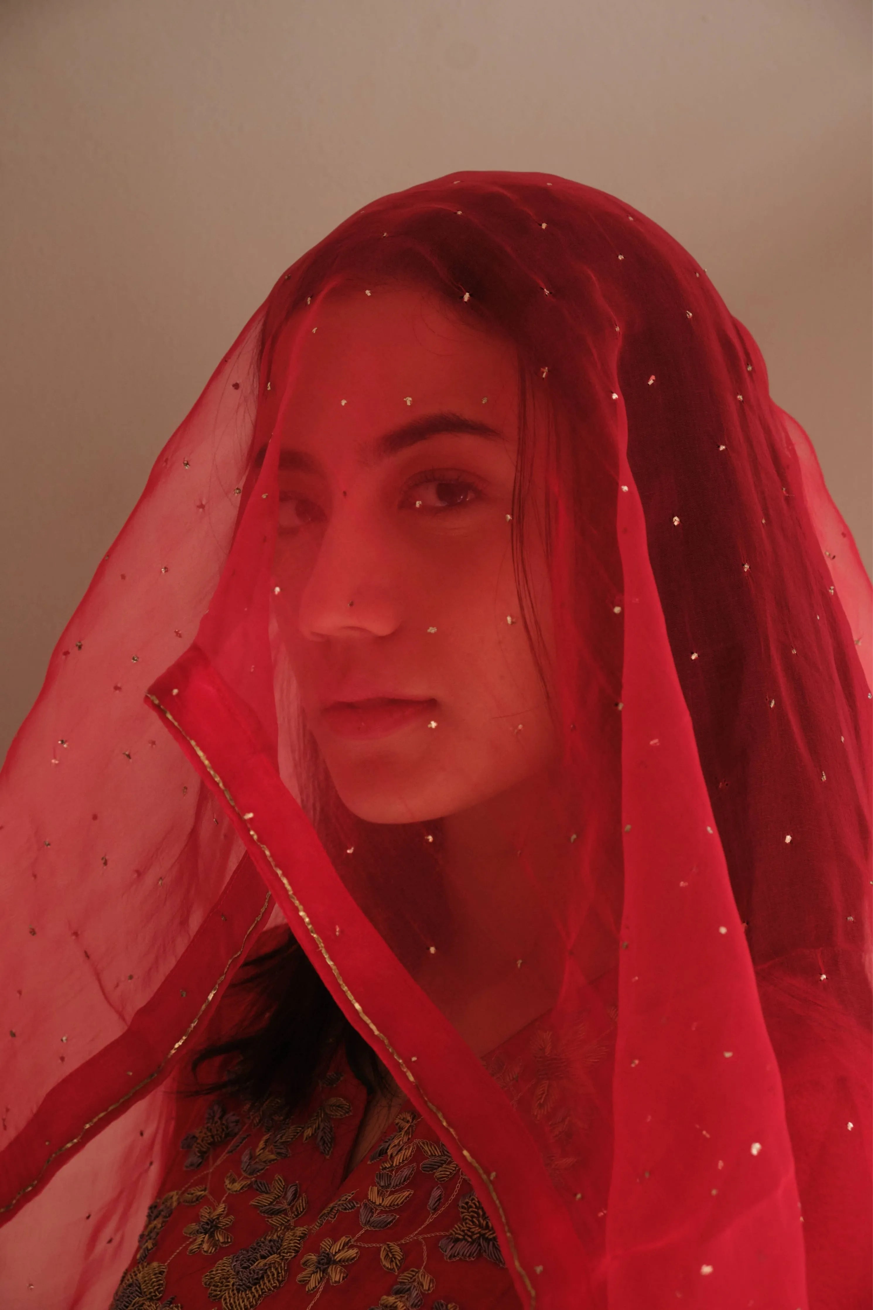 Aira Scarlet Kurta Set