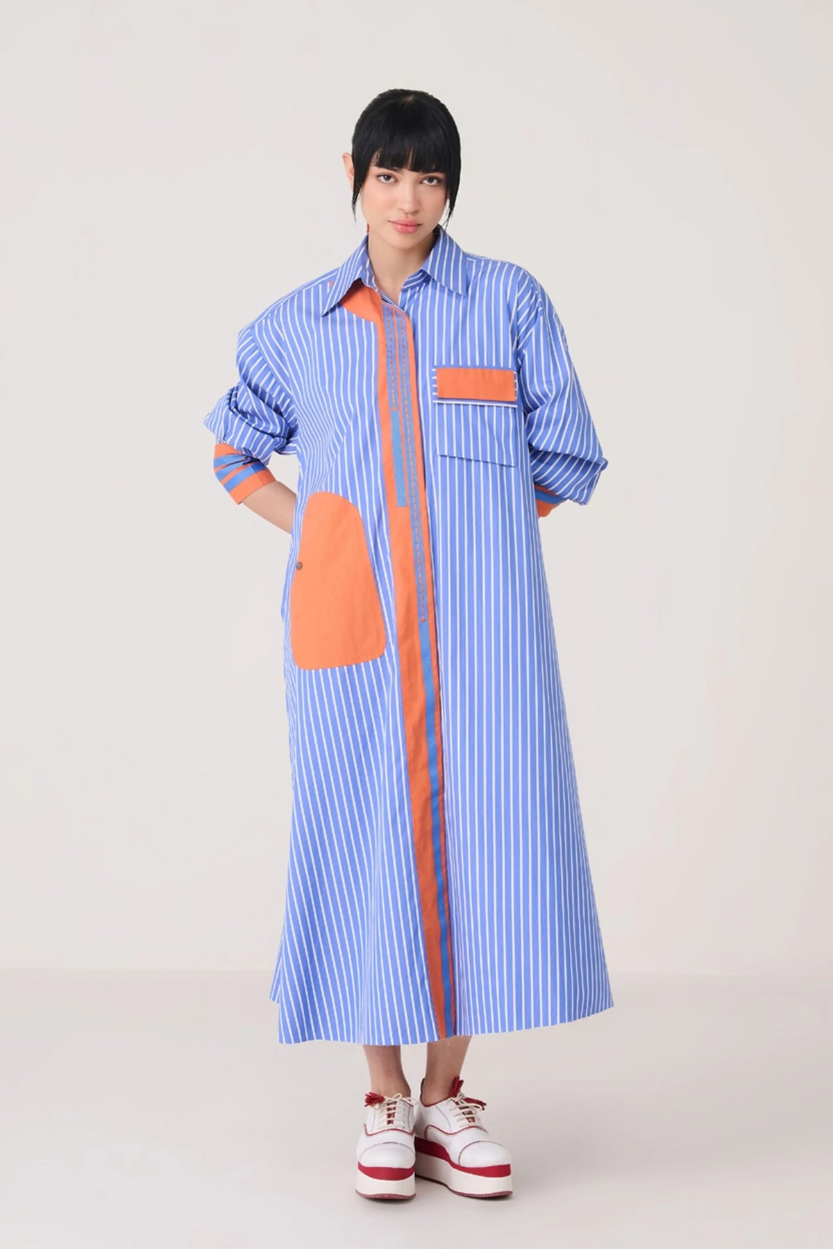 Aki Shirt Dress